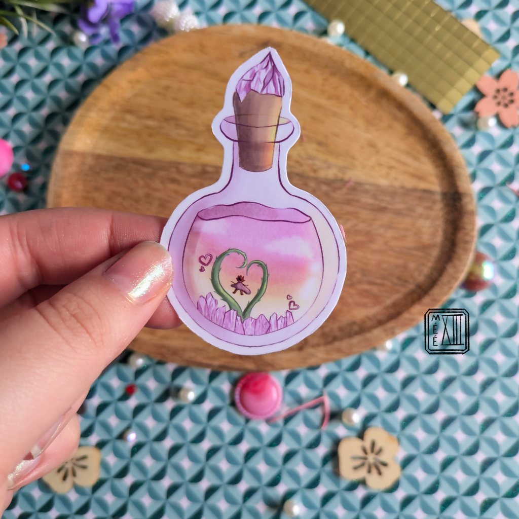 Sticker Élixir d'amour de soi