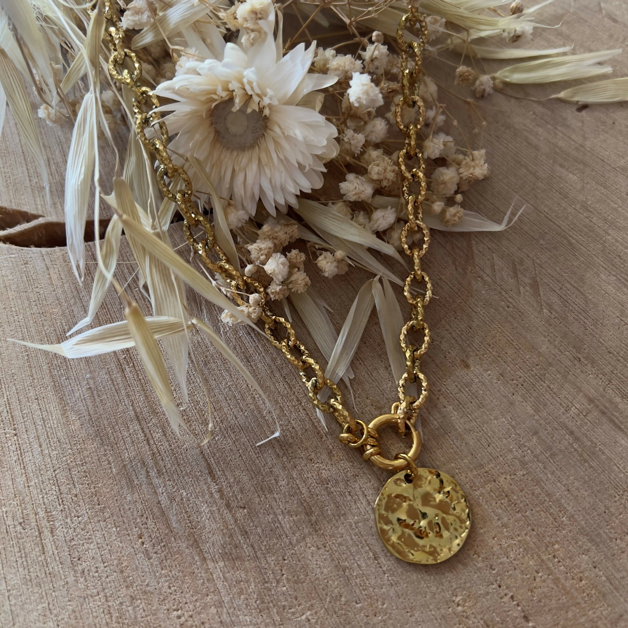 Collier grosse maille
