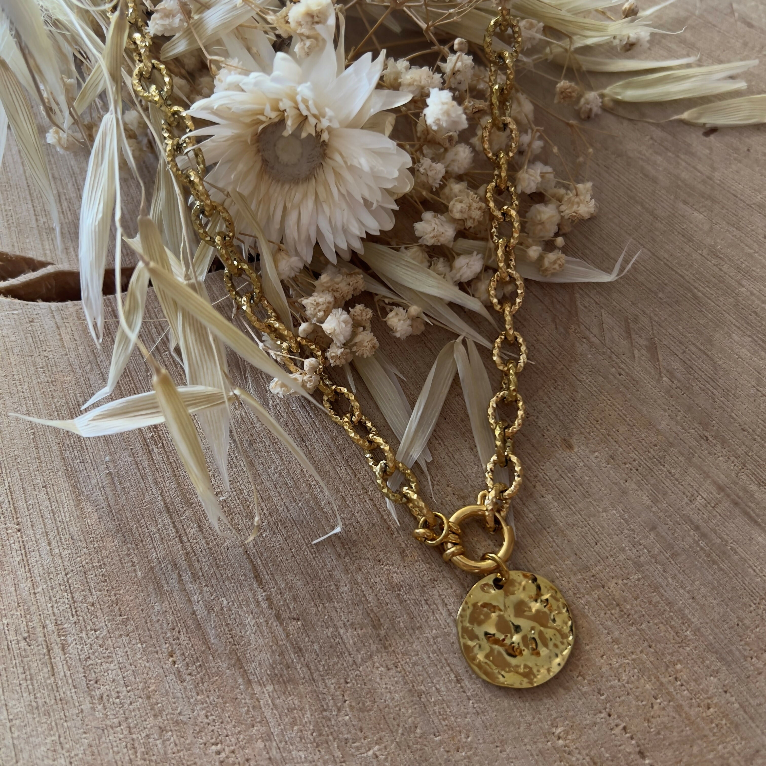 Collier grosse maille
