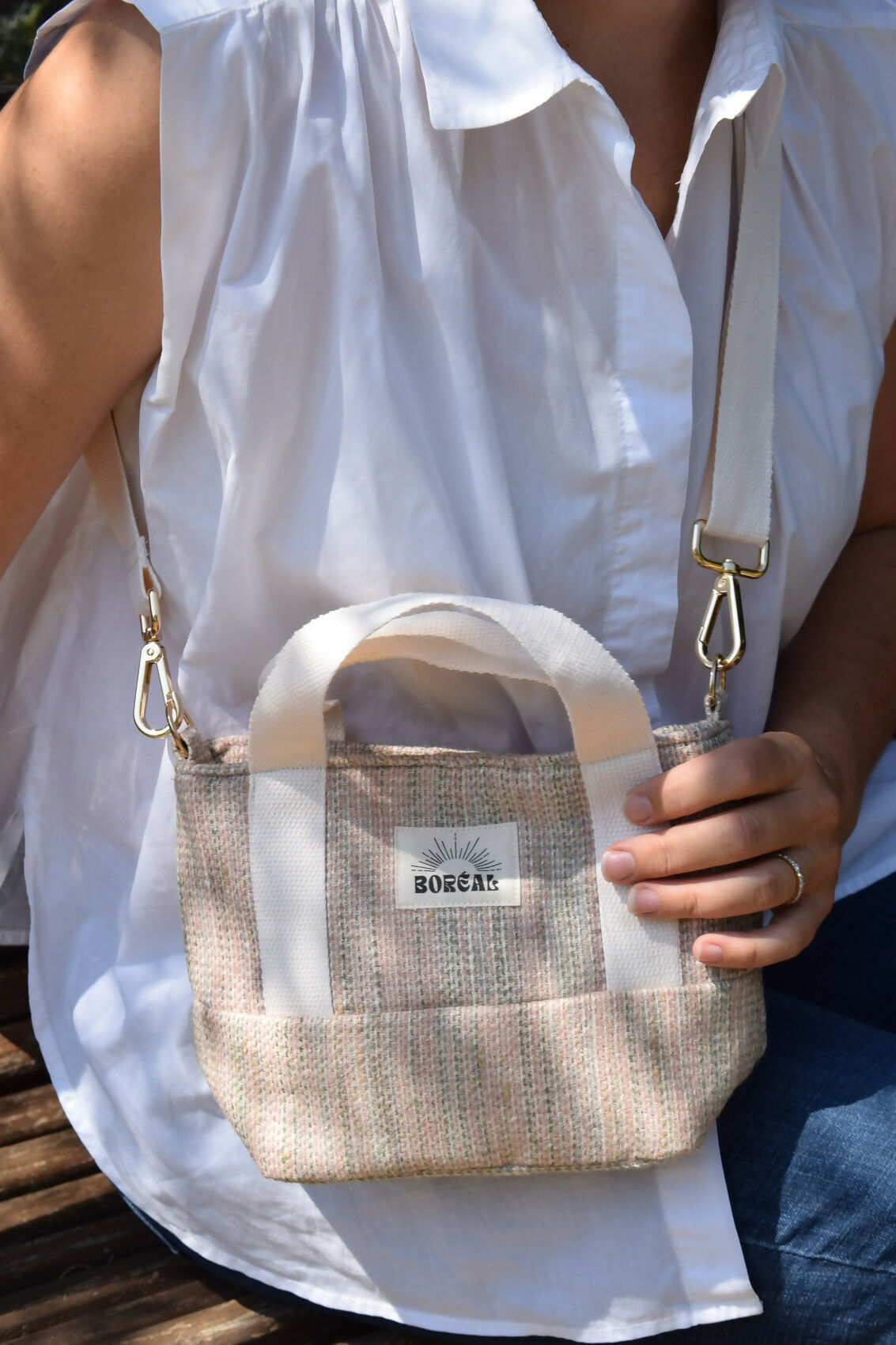 SAC ANÉMONE LAINE PASTEL