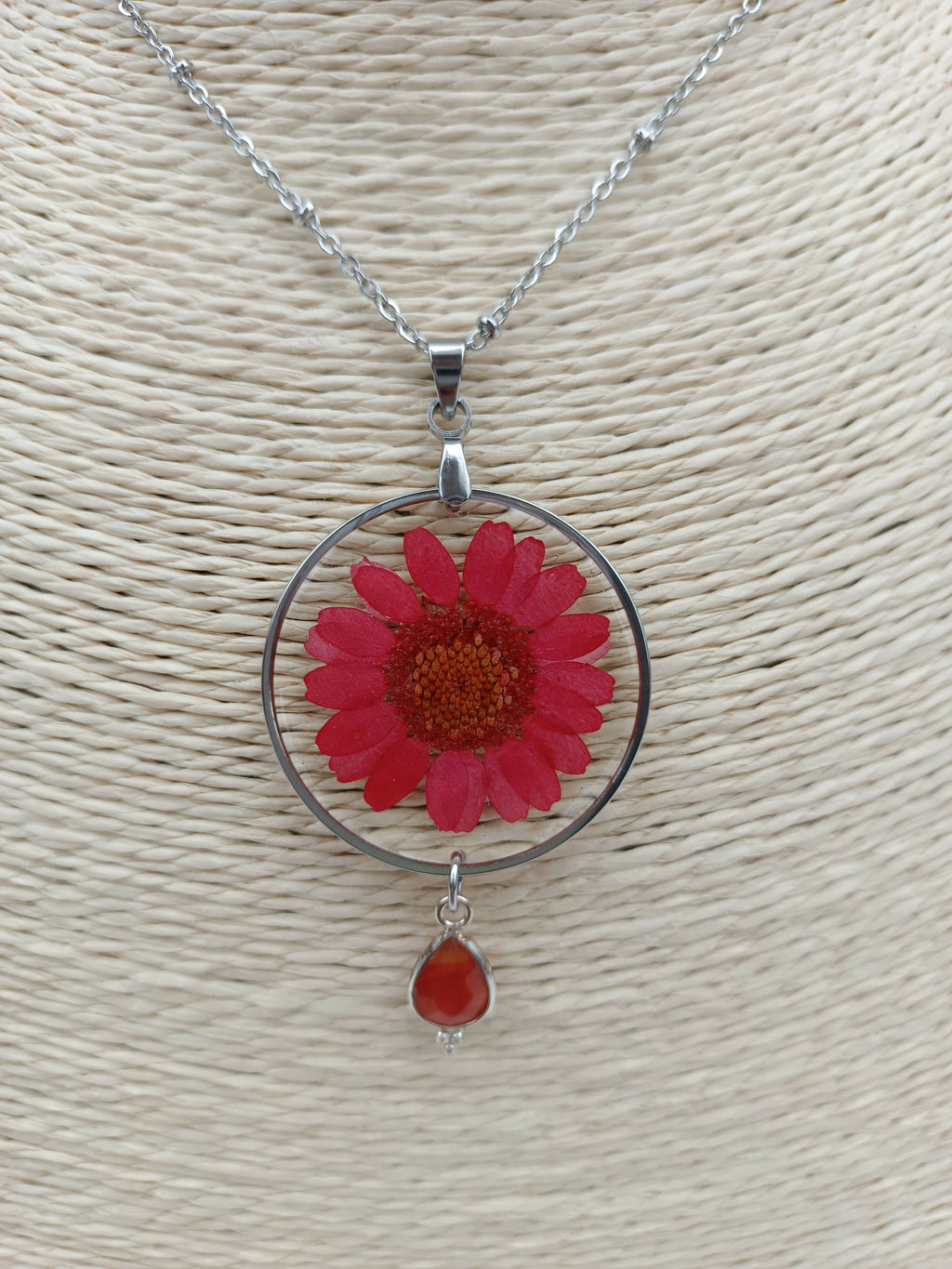 ME/CFS Necklaces Dried Flowers