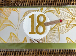 CARTE ENVELOPPE ANNIVERSAIRE 18 ANS