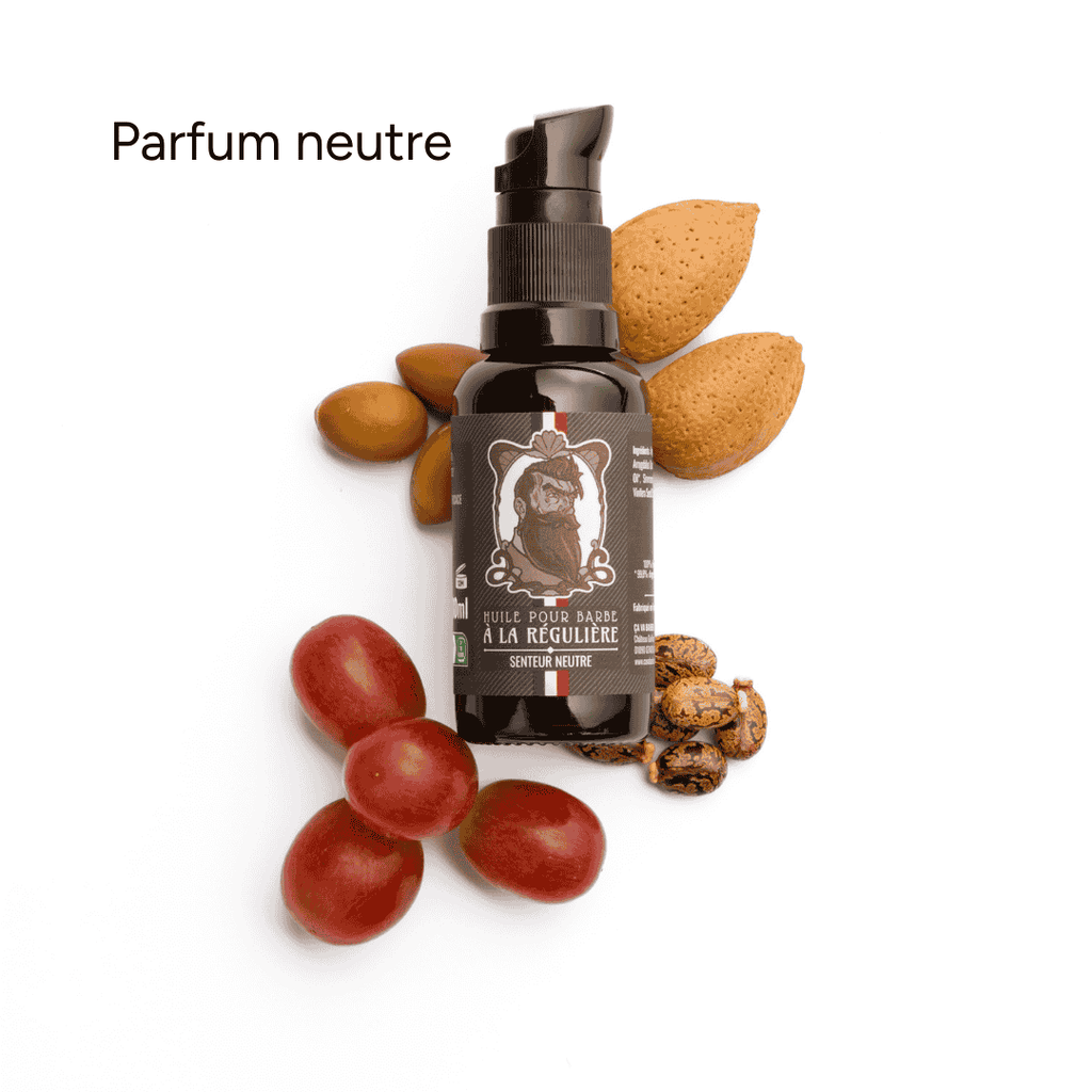 Huile pour barbe - Sans Parfum - à la Régulière