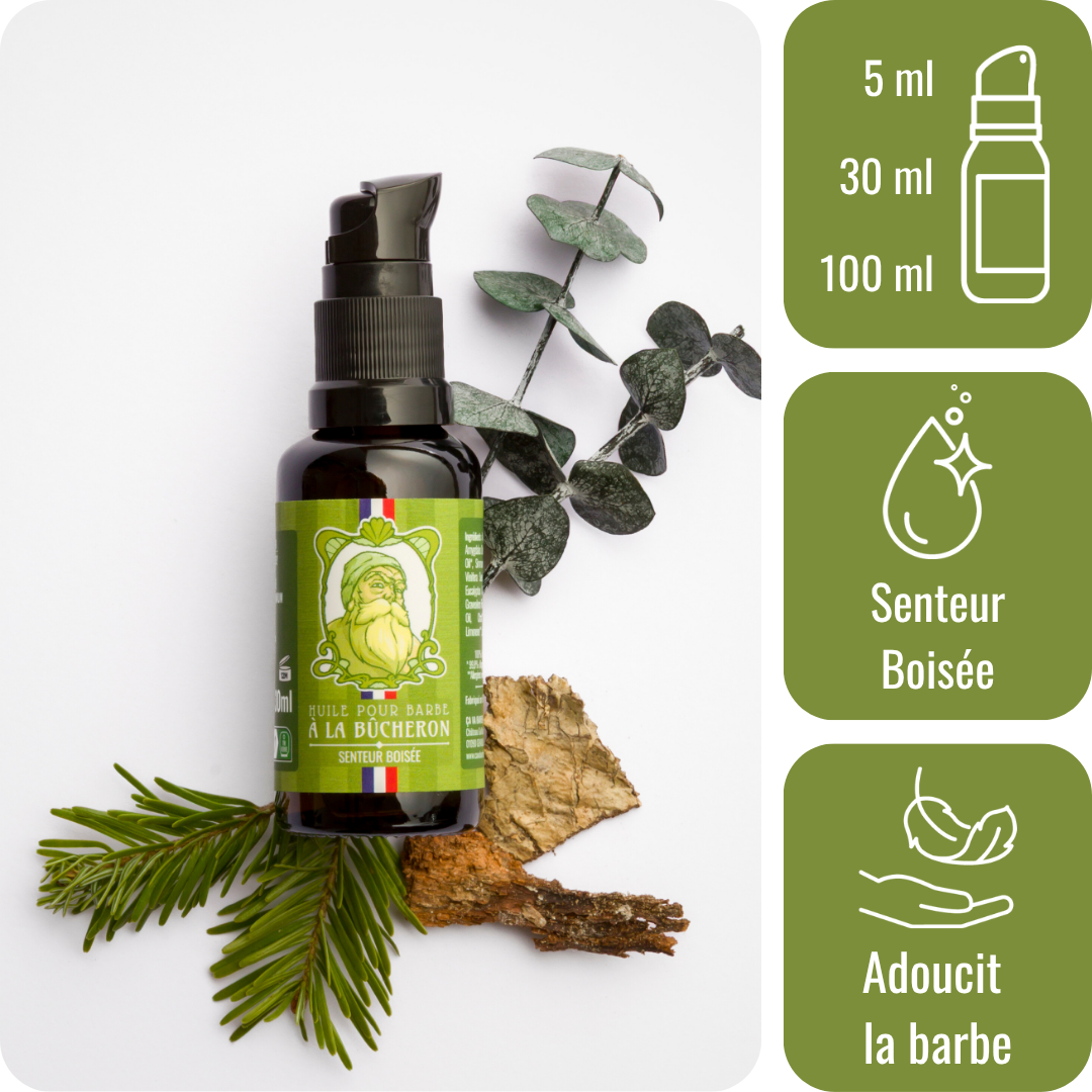 Beard Oil - Woody Scent - Lumberjack Style