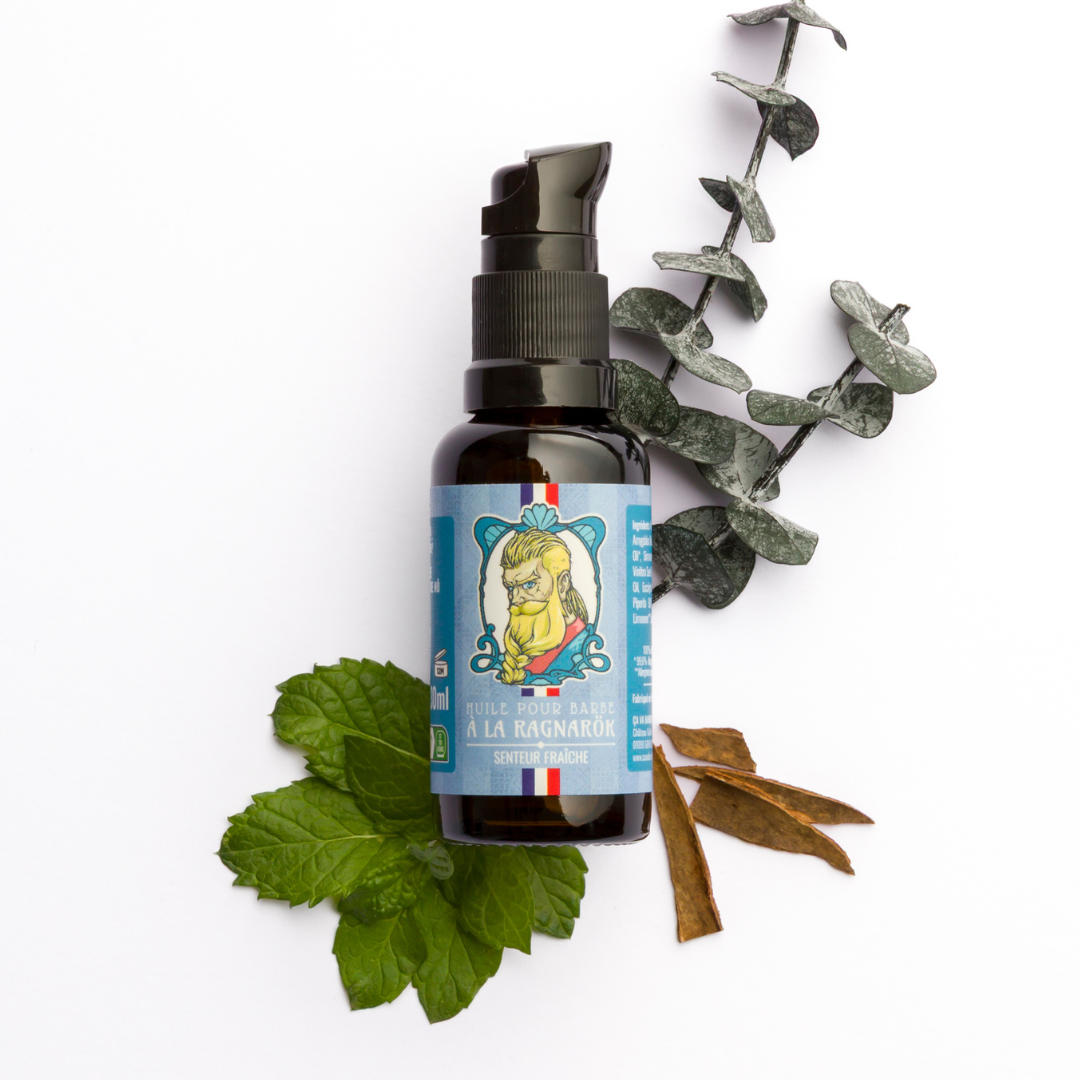 Huile pour barbe - Senteur Fraîche - à la Ragnarök