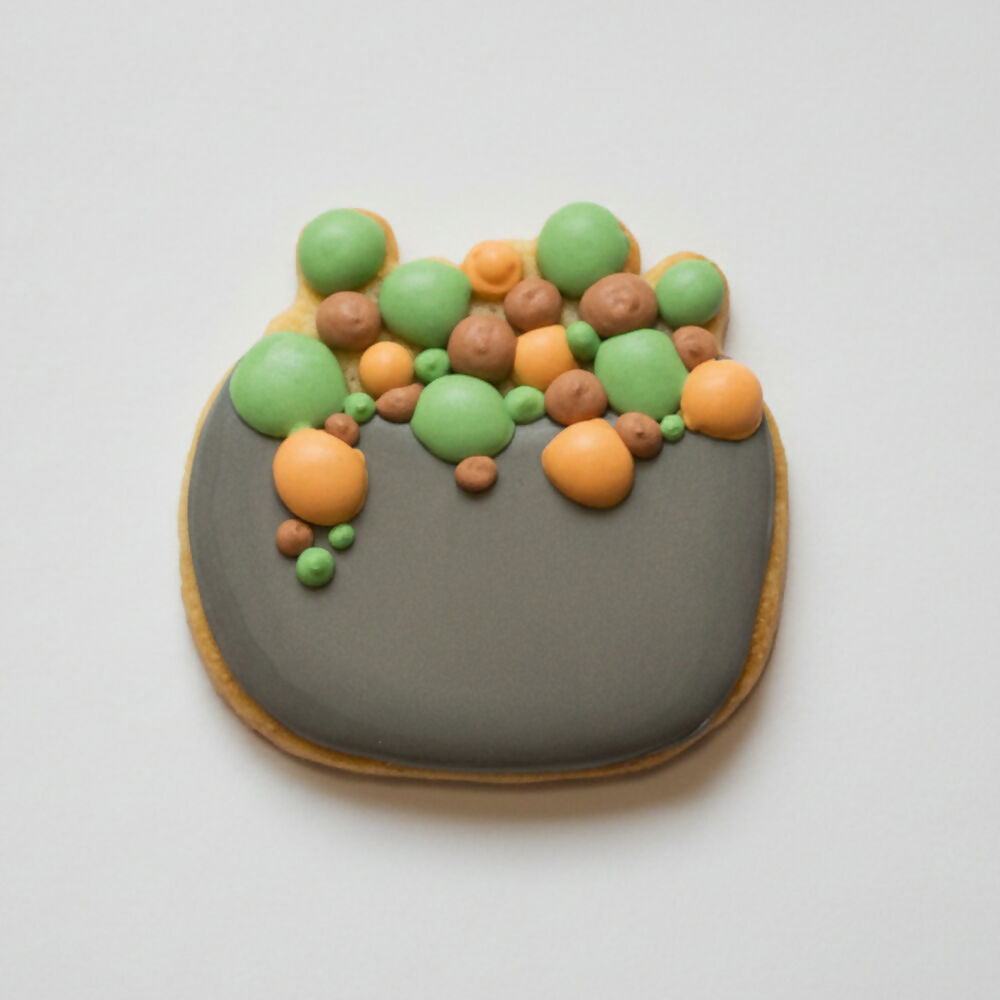 Chaudron - Biscuit décoré