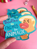 Sticker Bouffez les fachos