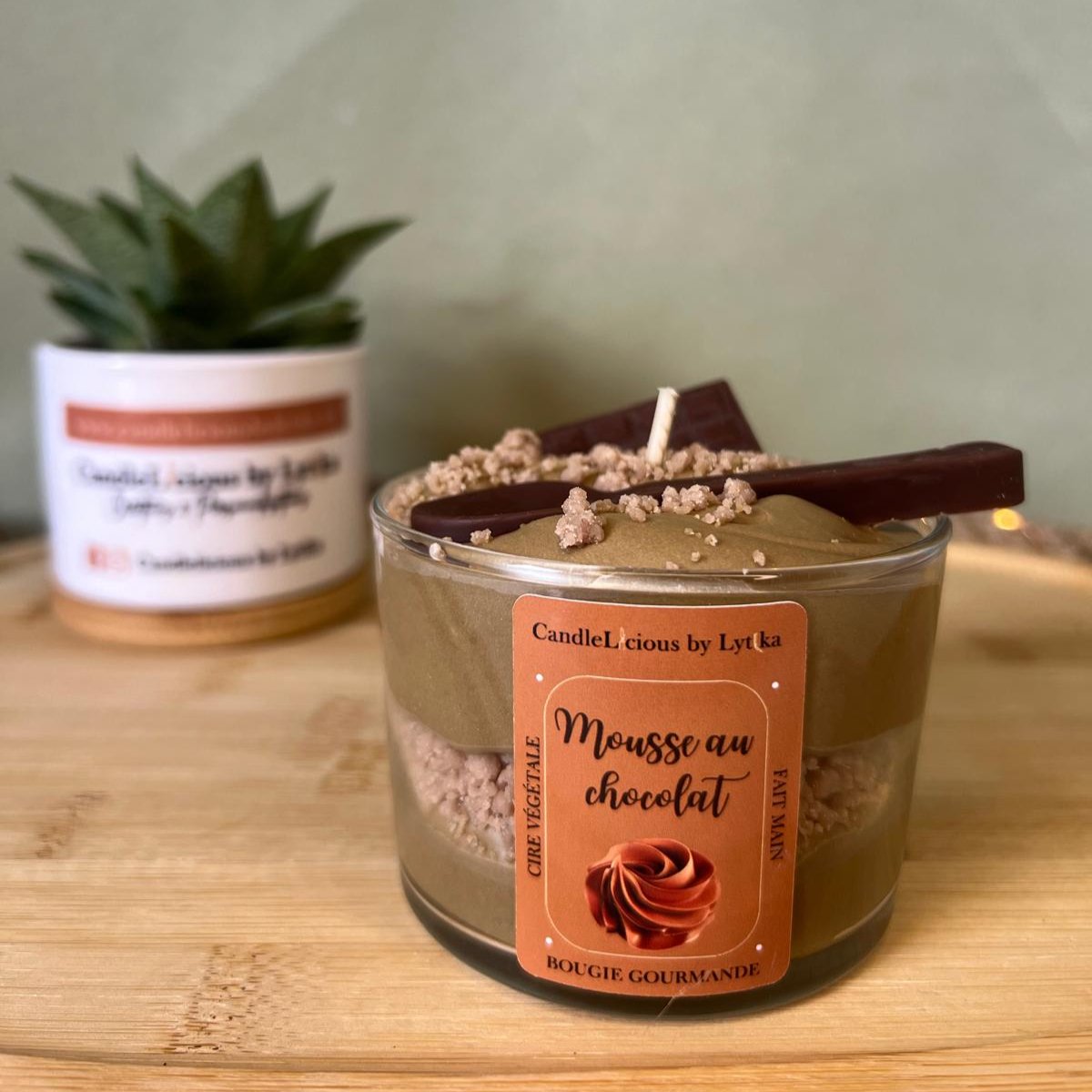GOURMET CANDLE - CHOCOLATE MOUSSE