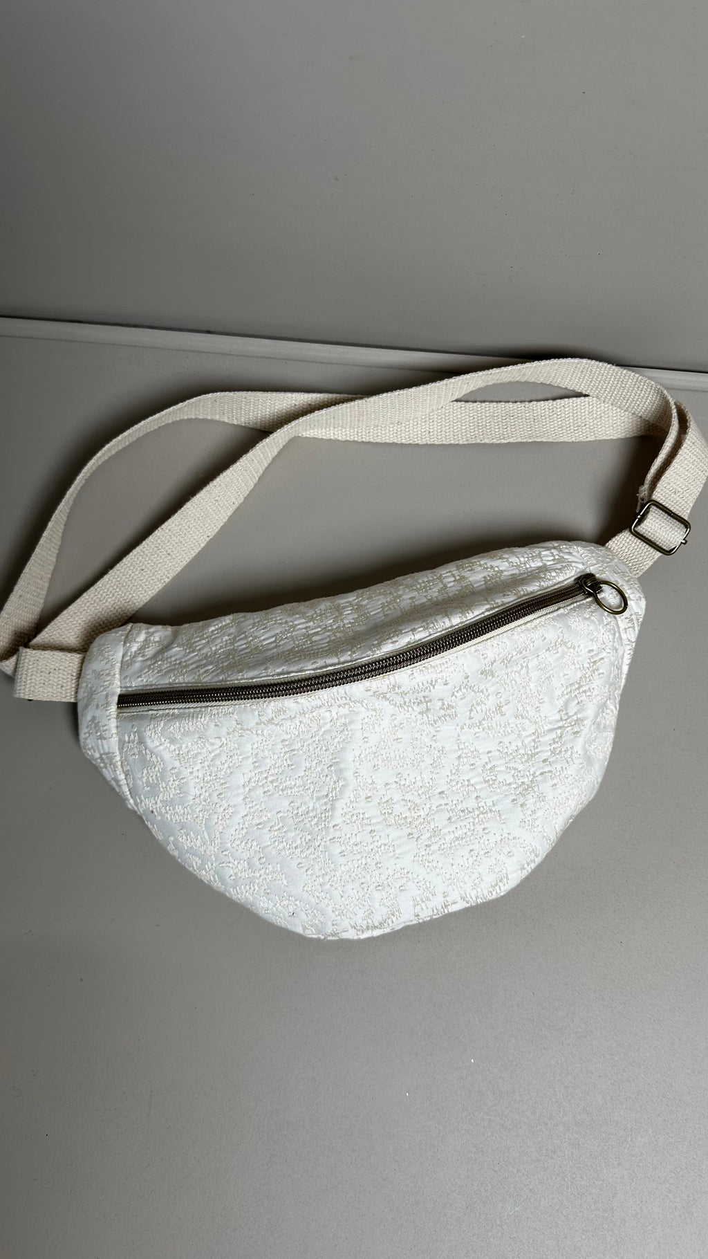 Petit sac Banane blanc