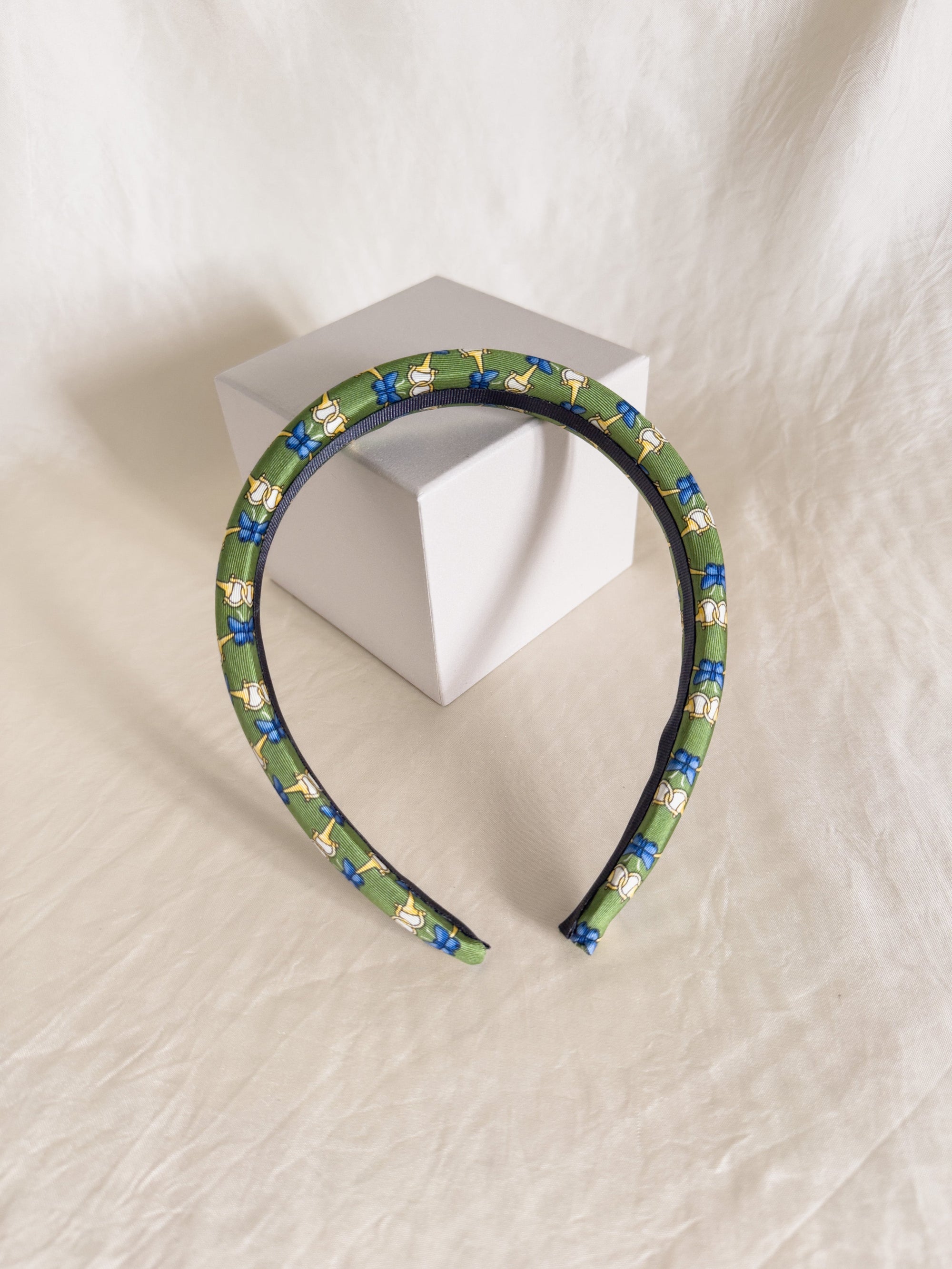 Headband Upcyclé Essentiel 'Envolée Papillonnante'