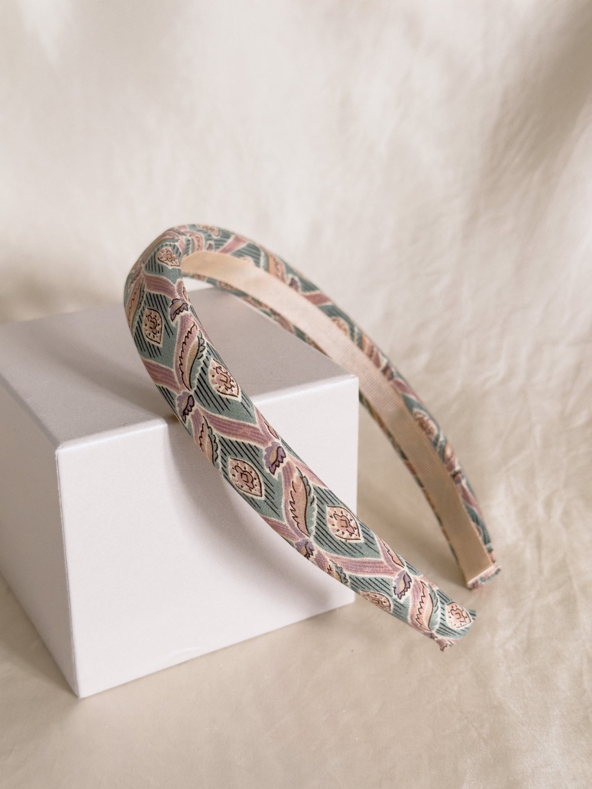 Headband Upcyclé Essentiel 'Brise Printanière'