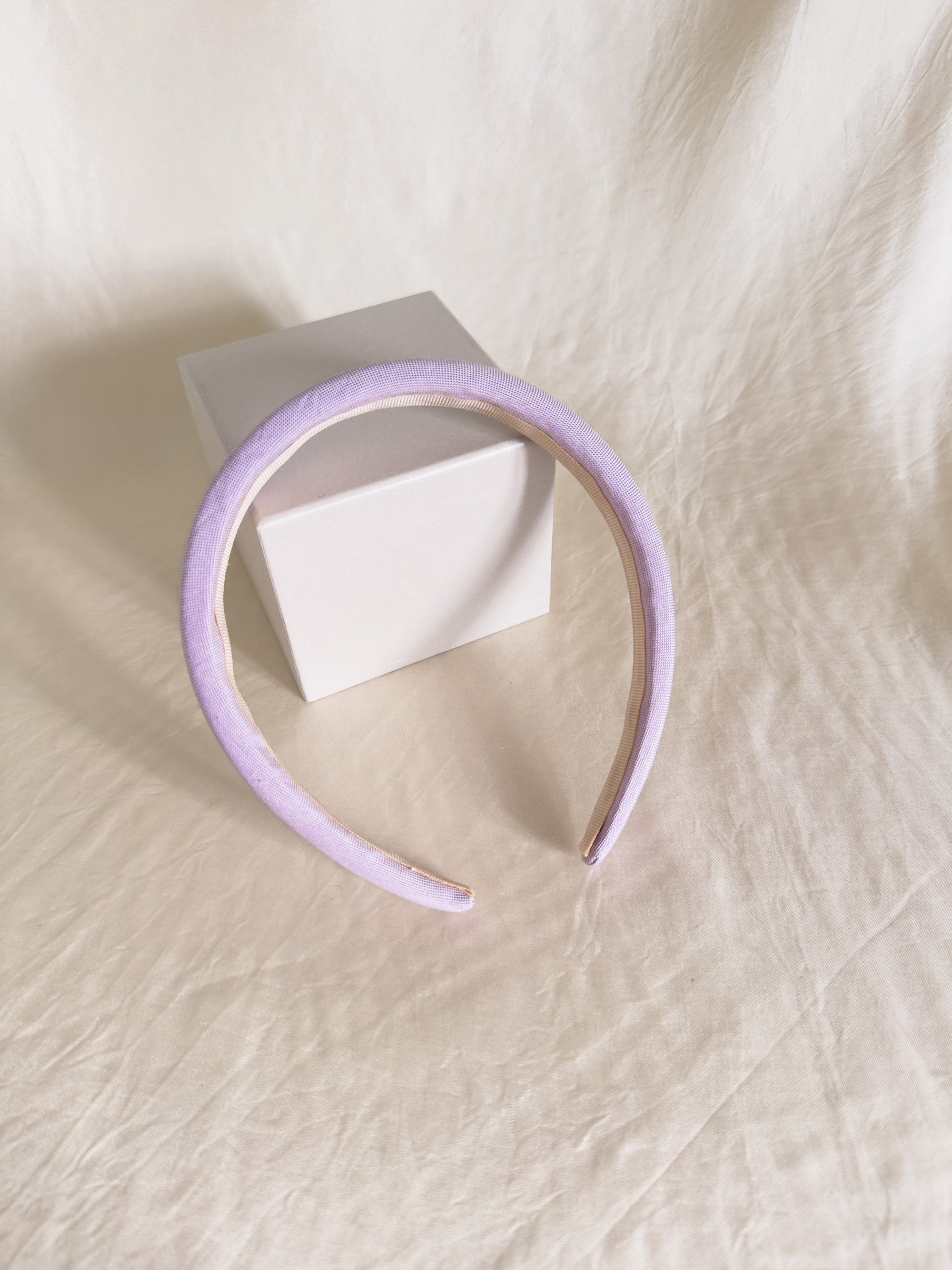 Headband Upcyclé Essentiel 'Douce Lavande'