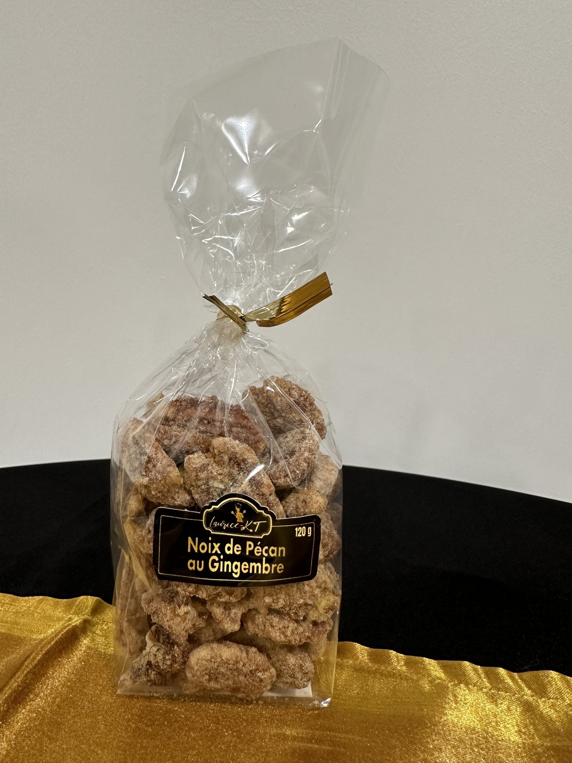 Noix de Pécan caramélisée au gingembre