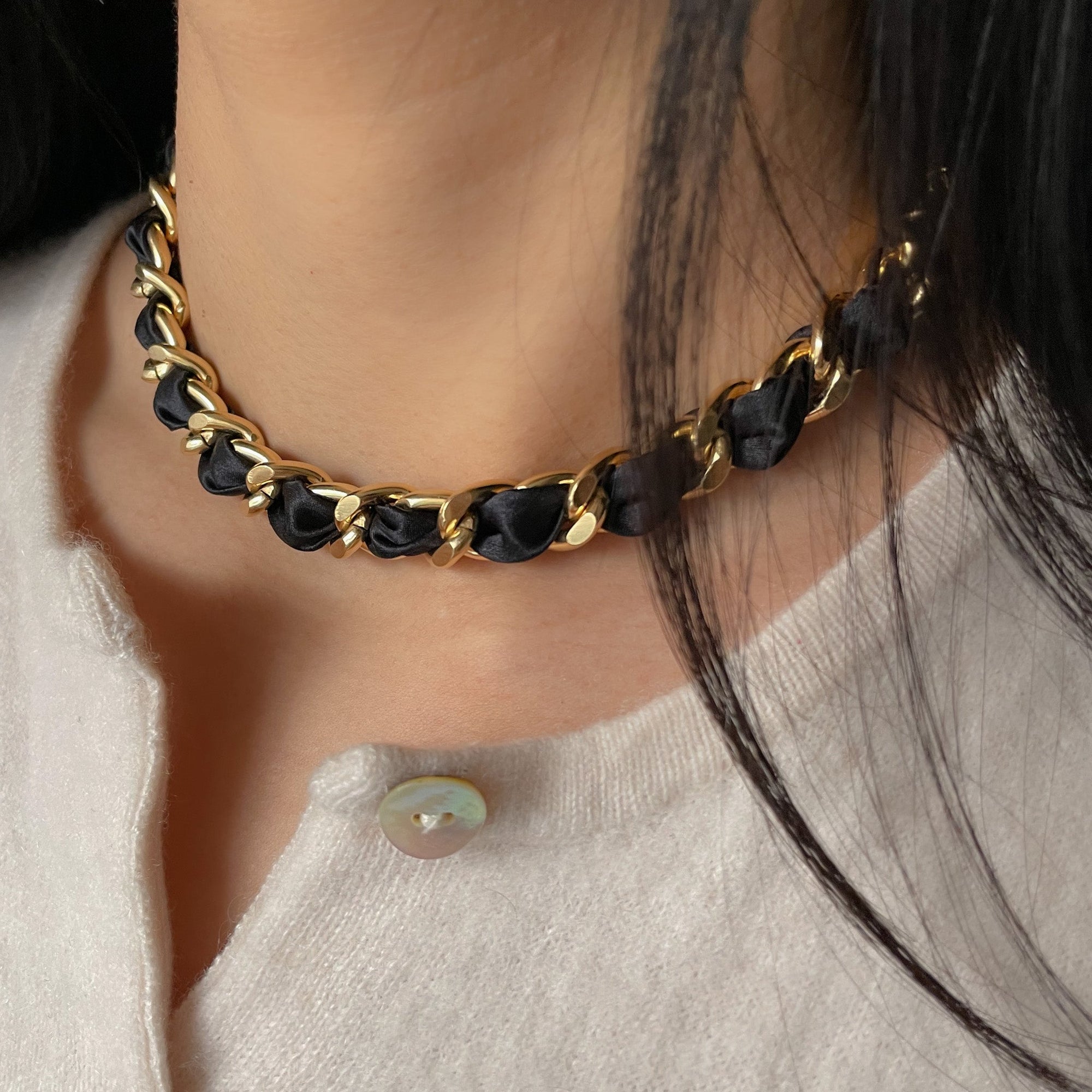 Collier Mailles Upcyclé (PDP)