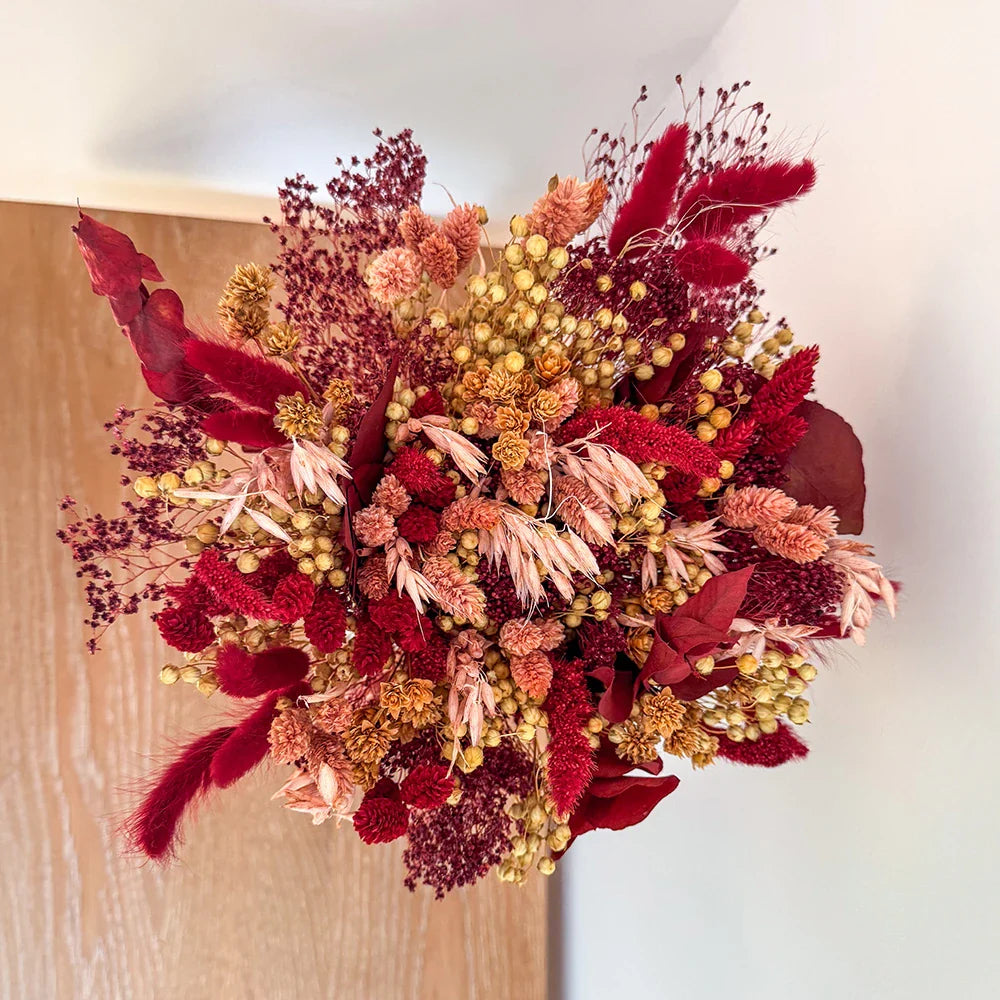 Bouquet fleurs séchées et stabilisées Archibald