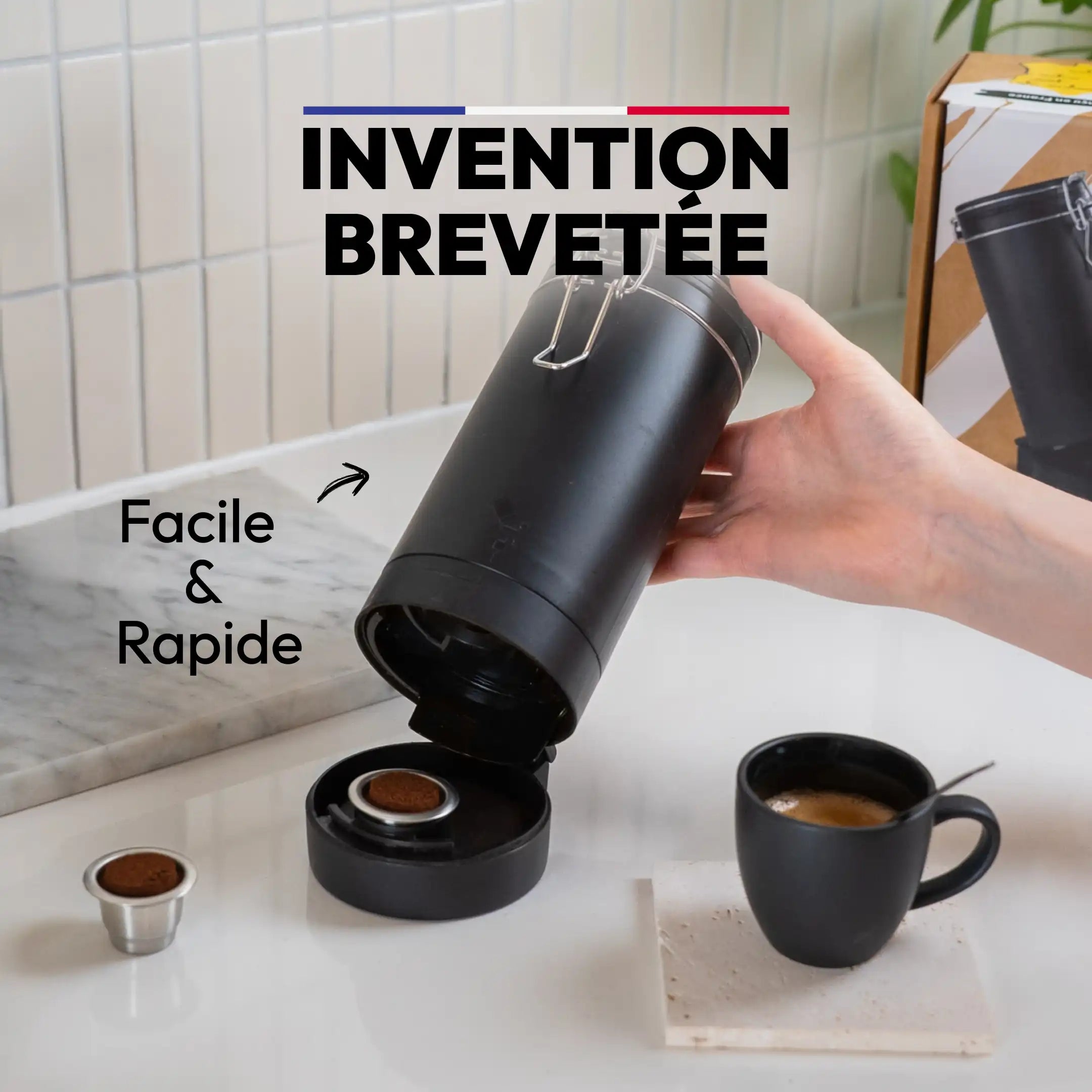 The Twist pod holder compatible with Nespresso® Original*