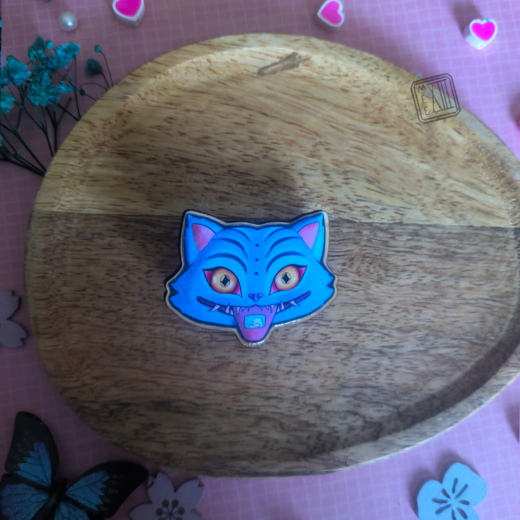 Artisanal derpy pins