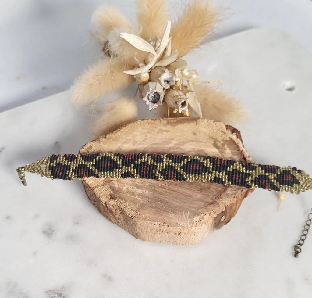 153 Bracelet leopart