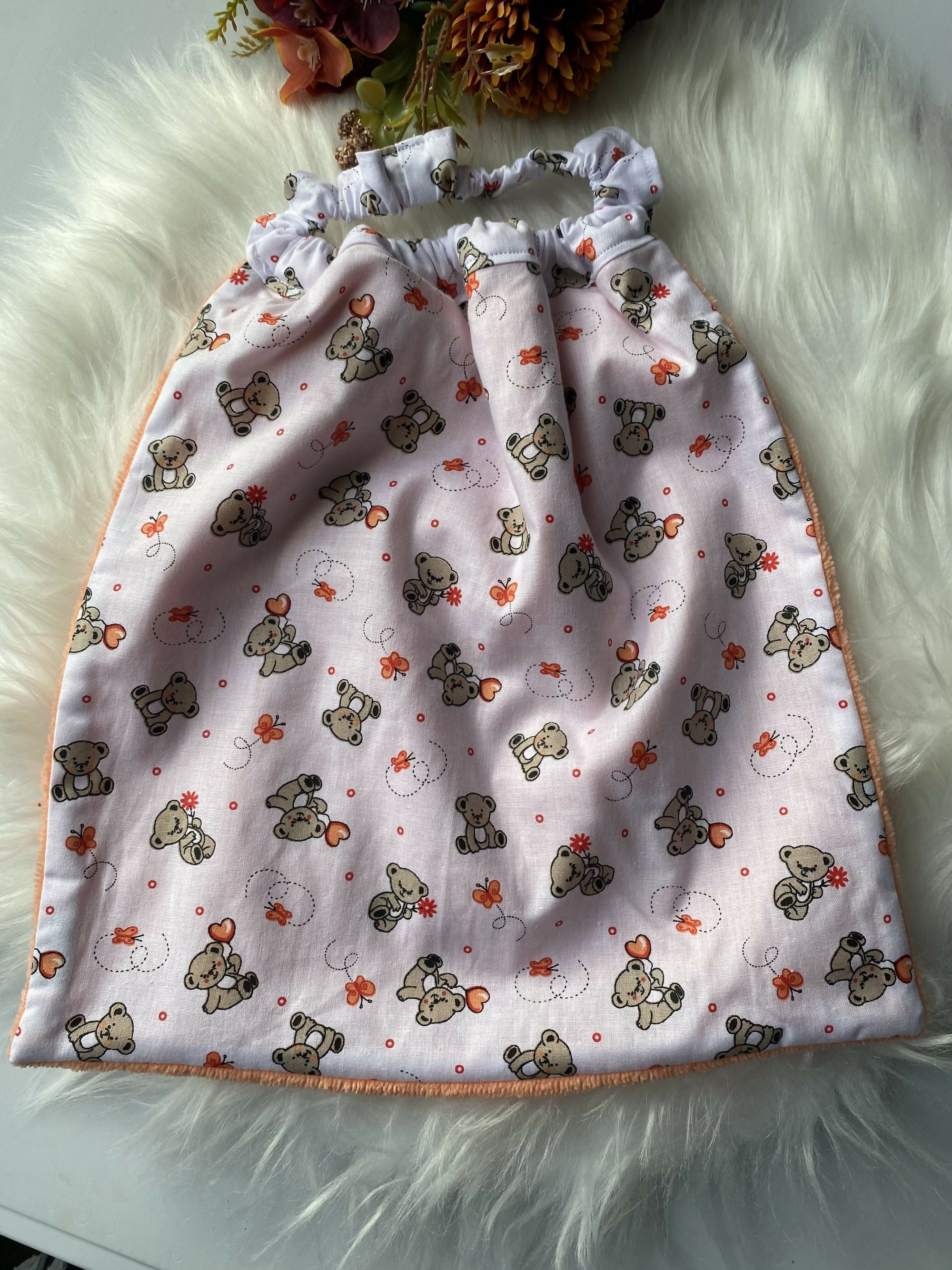 BAVOIR MATERNELLE OURSON ORANGE 5