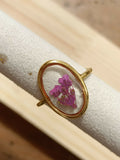 MEL/BOA Openwork Oval ring