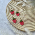 Boucles Créole Fraise