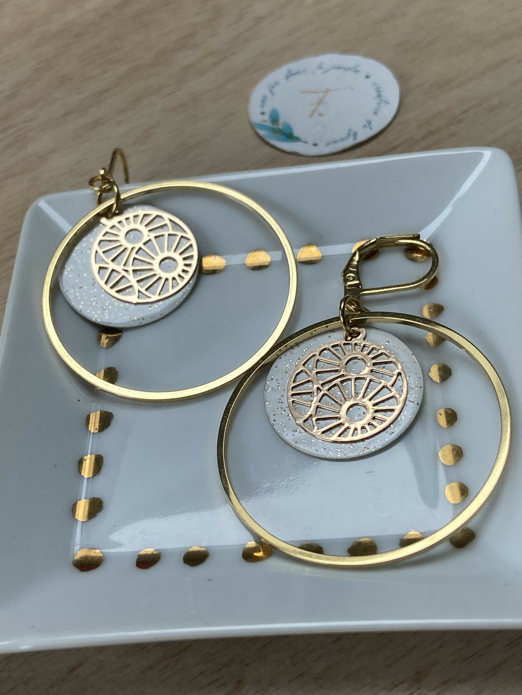 SUNFLOWER earrings