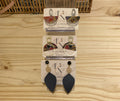 Boucles d'oreilles vegan 18.90 euros