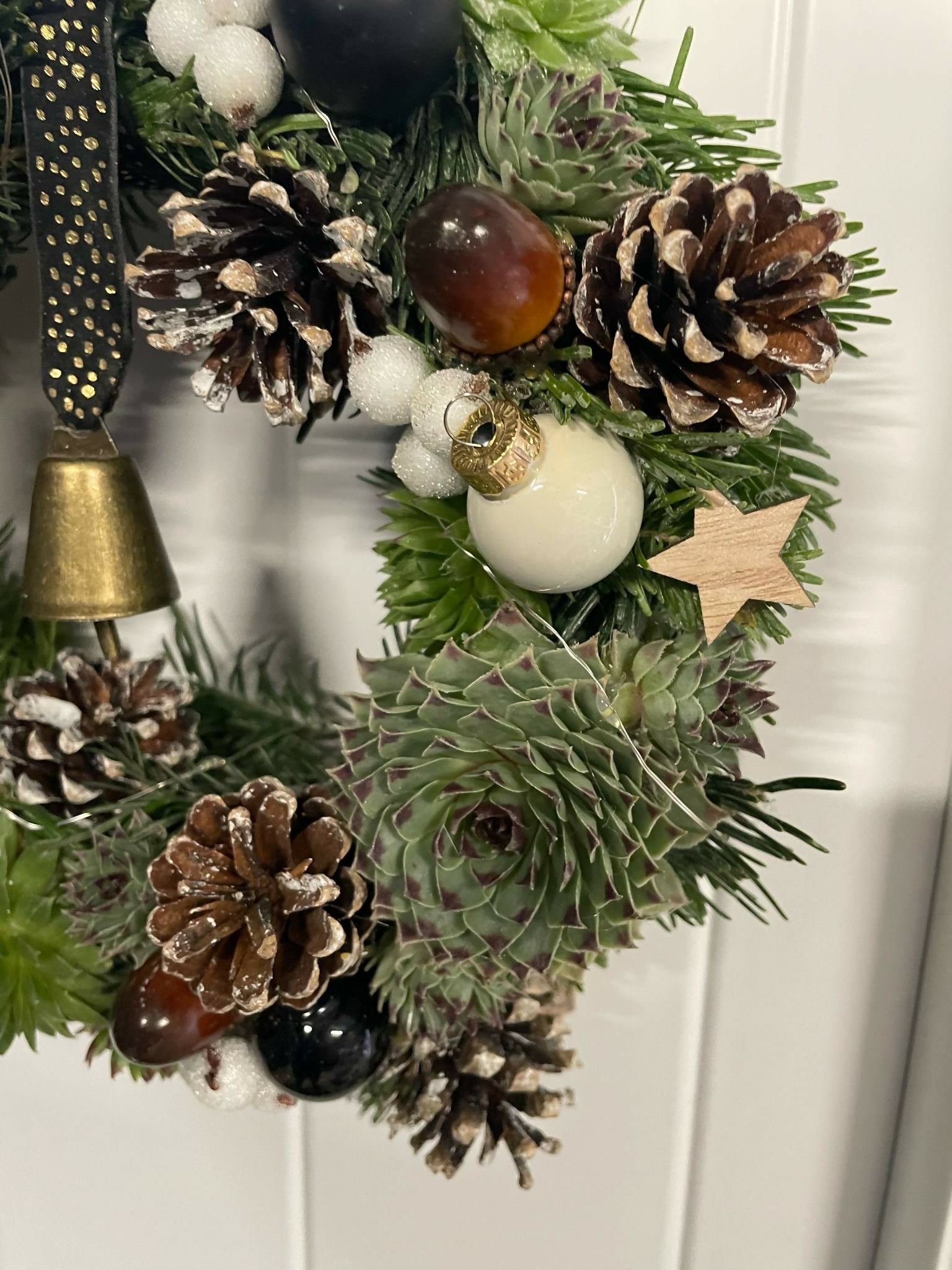 Couronne de Noël diamètre 20 cm