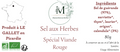 SEL AUX HERBES - SPECIAL VIANDE ROUGE