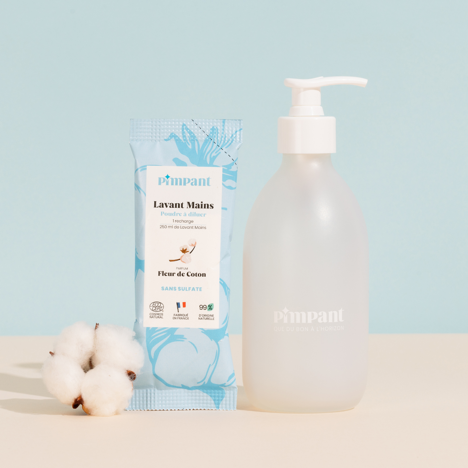 Kit Lavant Mains Fleur de Coton Pimpant