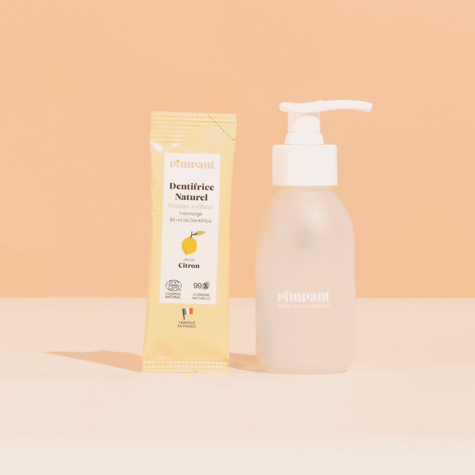 Dentifrice Rechargeable en Poudre à Diluer