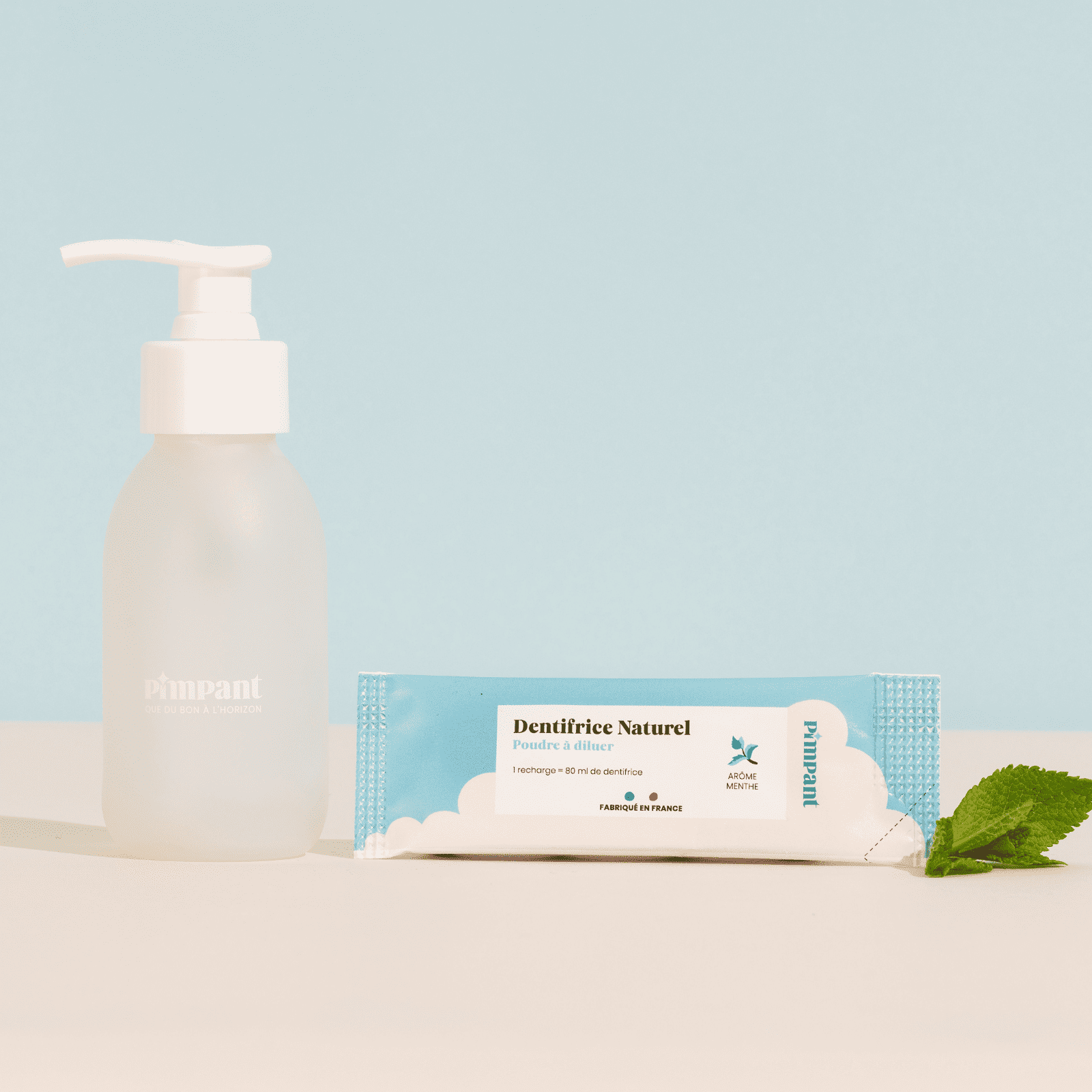 Dentifrice Rechargeable en Poudre à Diluer