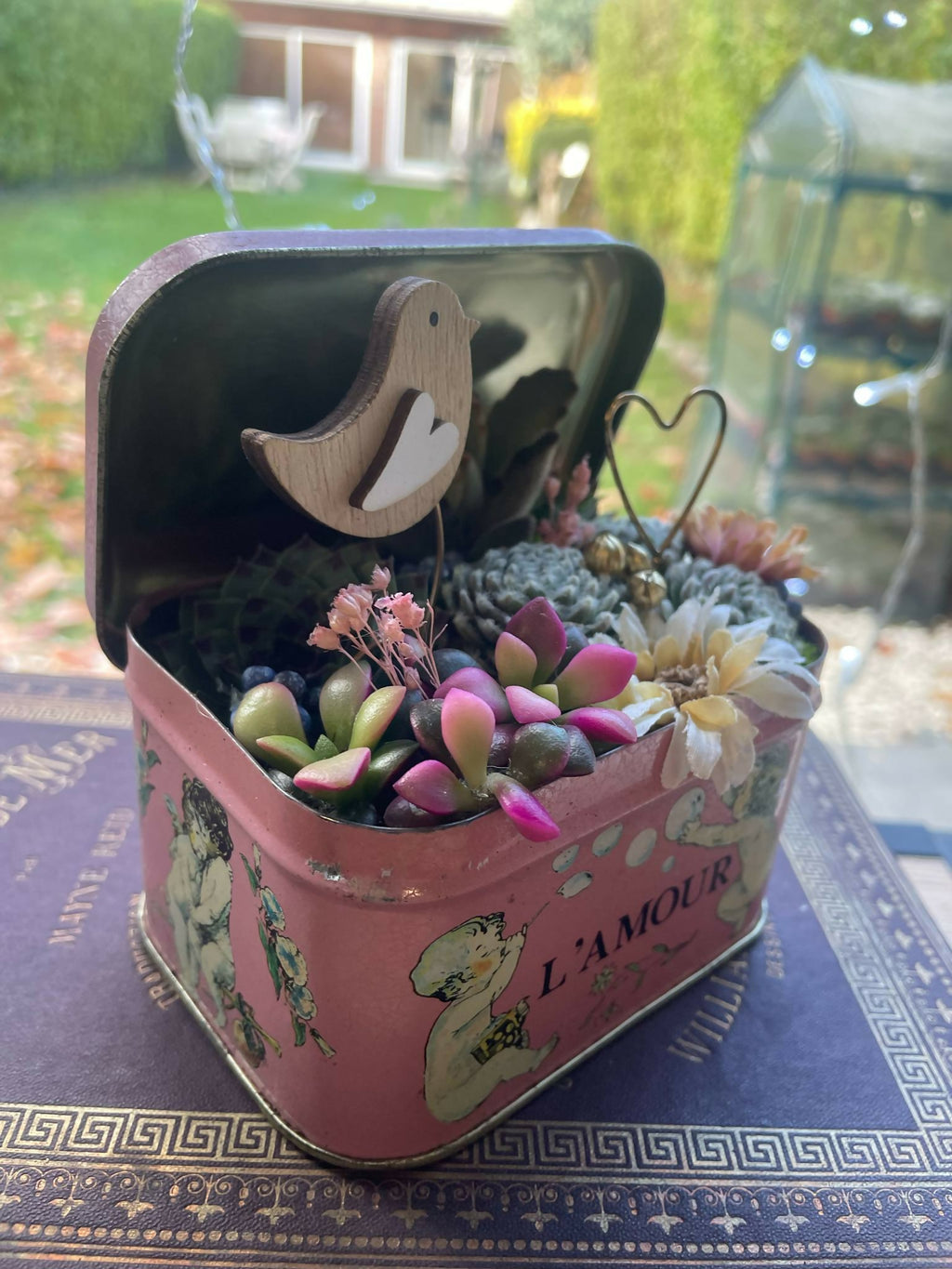 Boite à savon vintage AMOUR