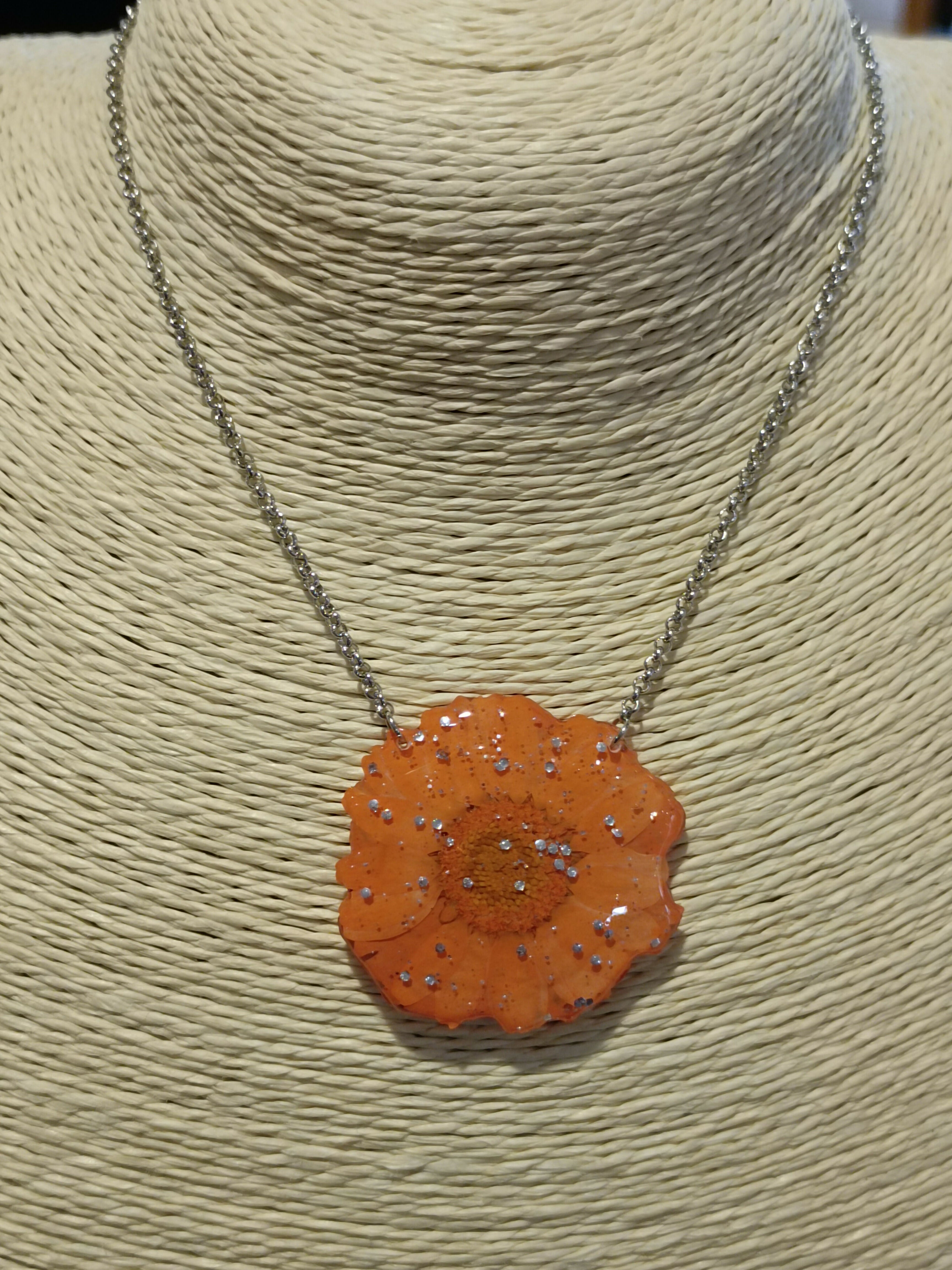 ME/CFS Necklaces Dried Flowers