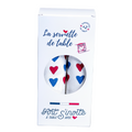Coffret 2 Serviettes "Jolis Coeurs" | La Serviette de Table