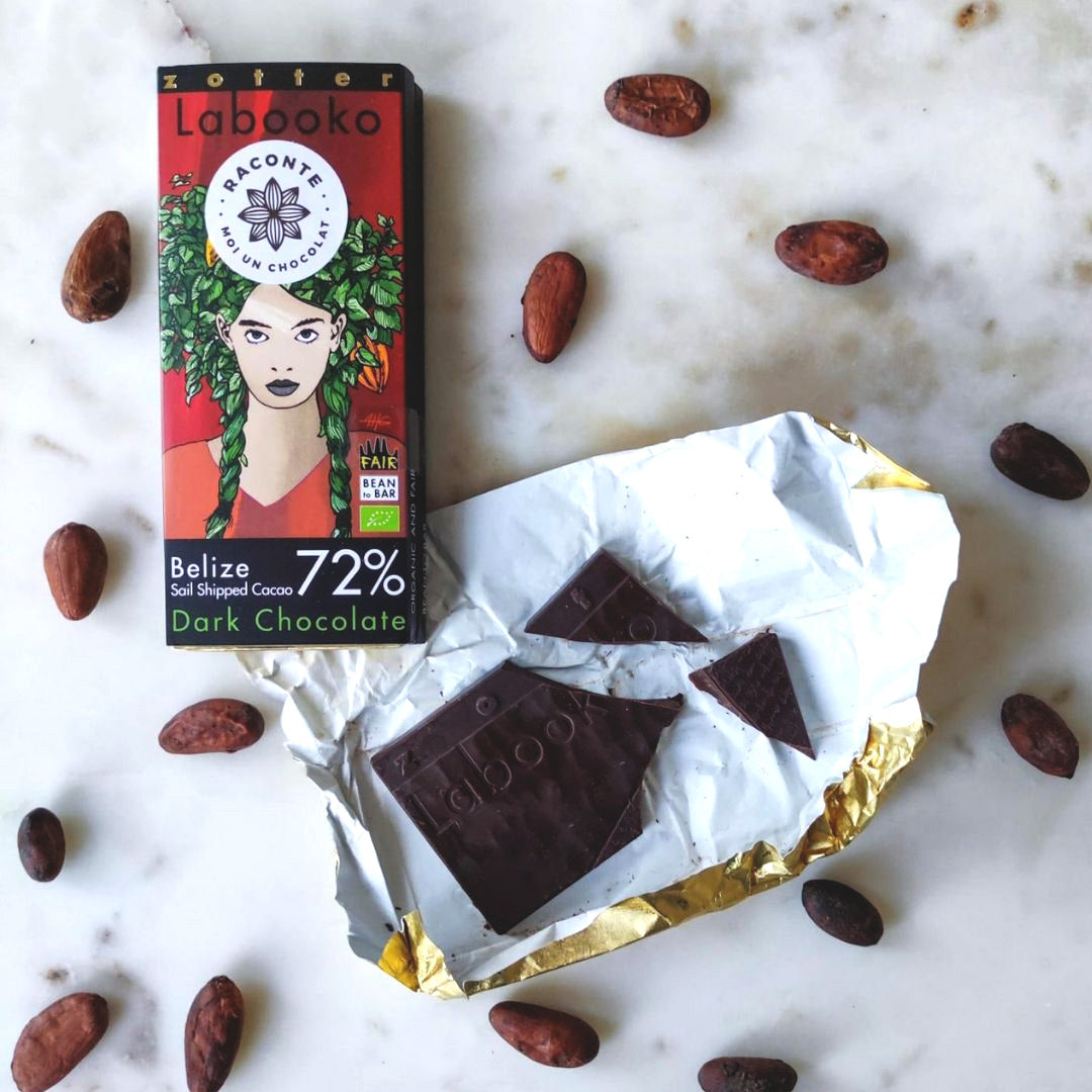 Coffret chocolat noir éveil des sens