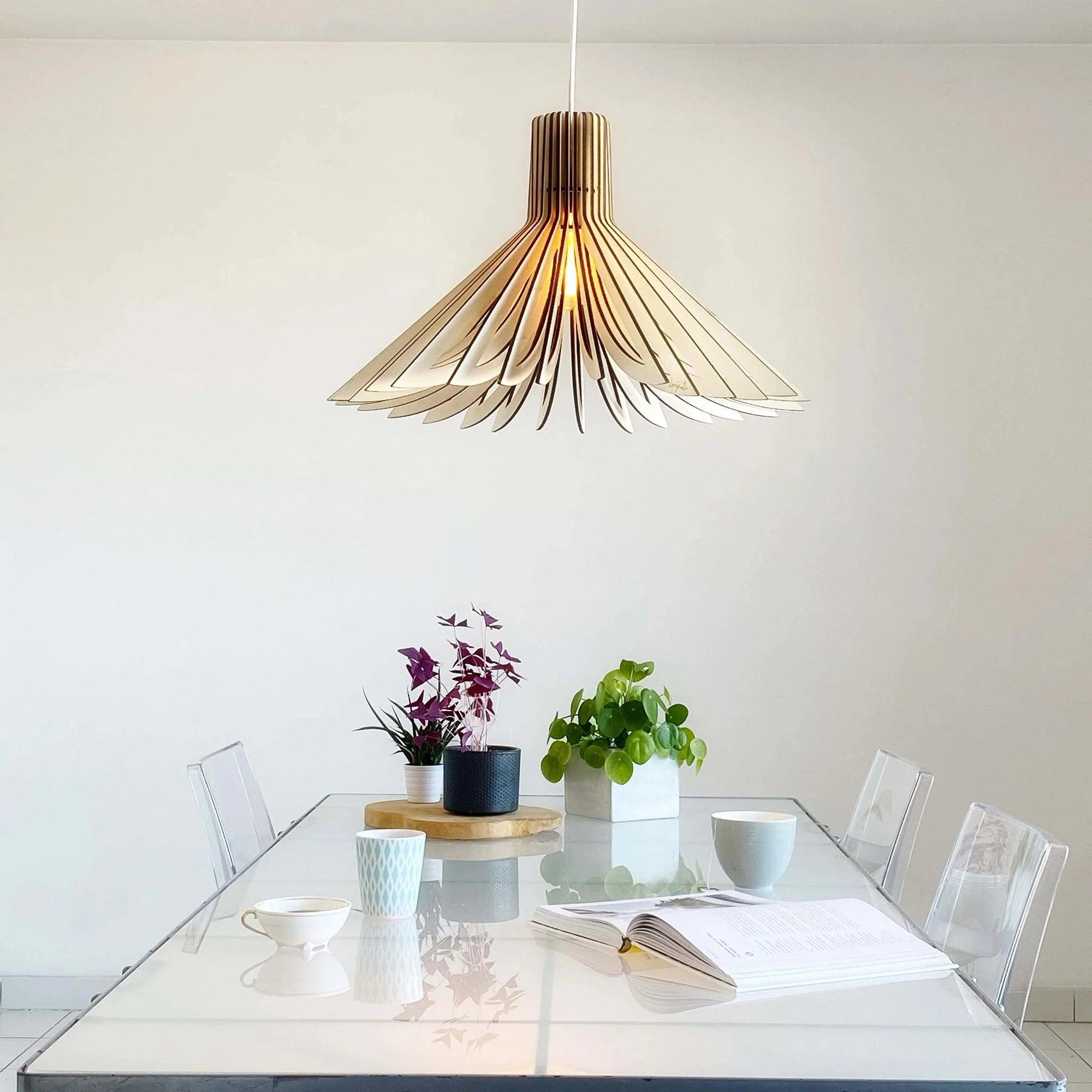 Ava | Suspension - Atelier Loupiote | Lampes artisanales françaises