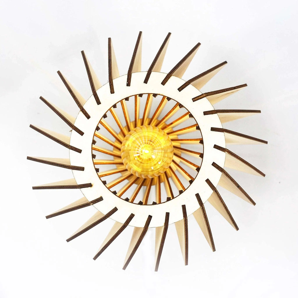 Ambre | Suspension - Atelier Loupiote | Lampes artisanales françaises