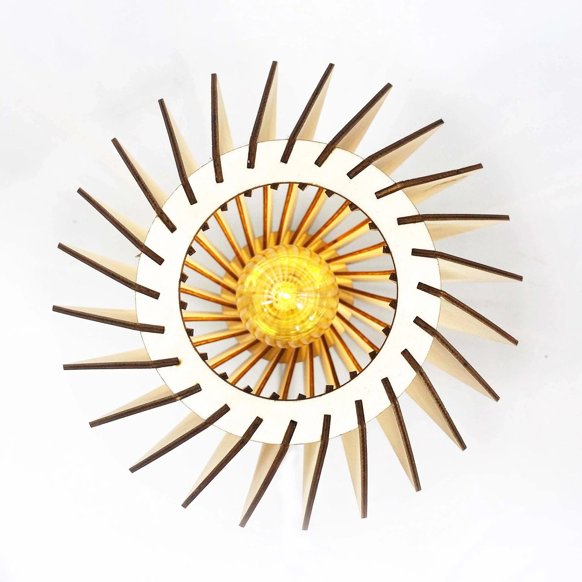 Ambre | Suspension - Atelier Loupiote | Lampes artisanales françaises