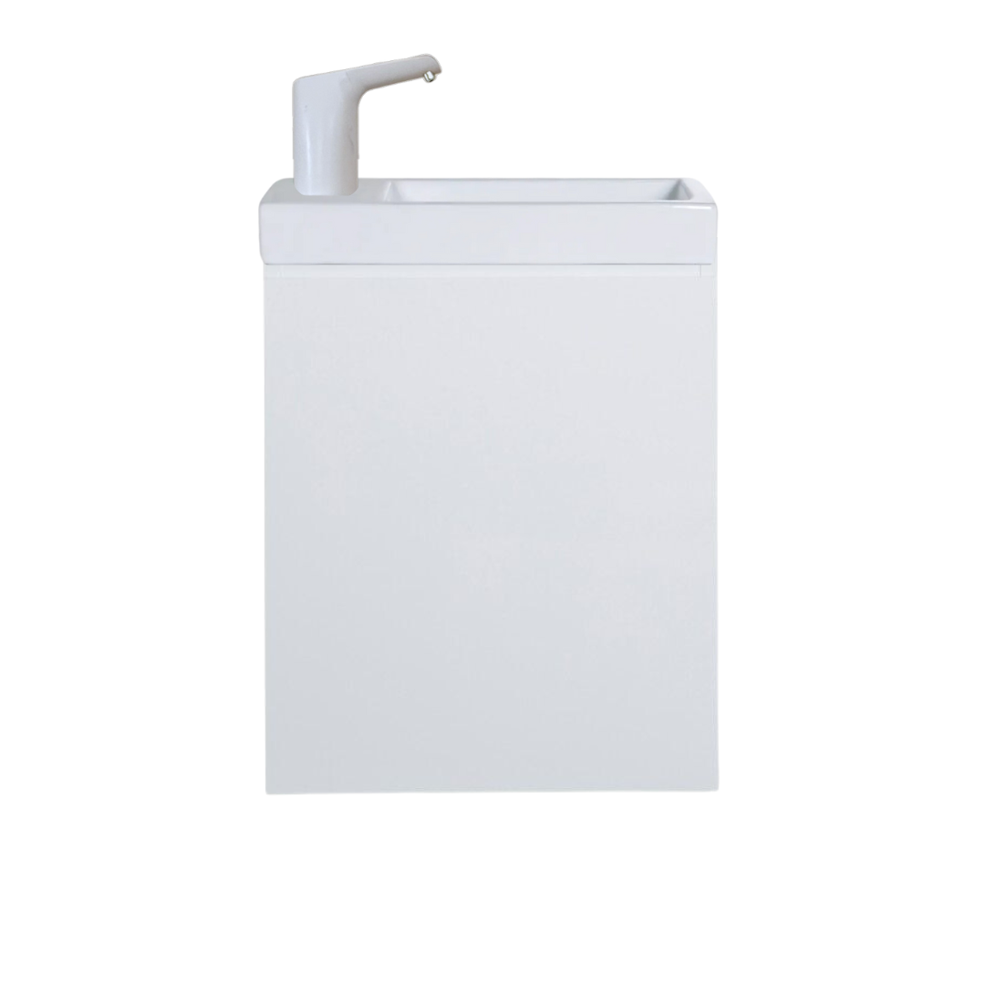 Lavabo Enfant Montessori évolutif 18 mois -  8 ans | Mobile, autonome en eau & sans travaux  - BLANC
