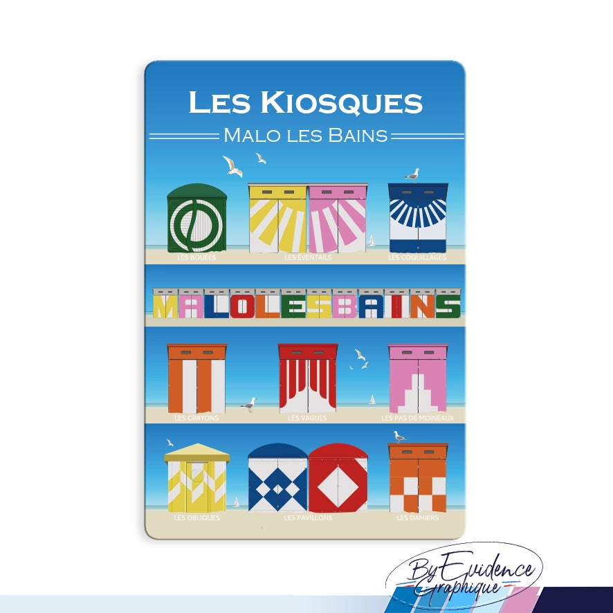 Les kiosques Malo les Bains