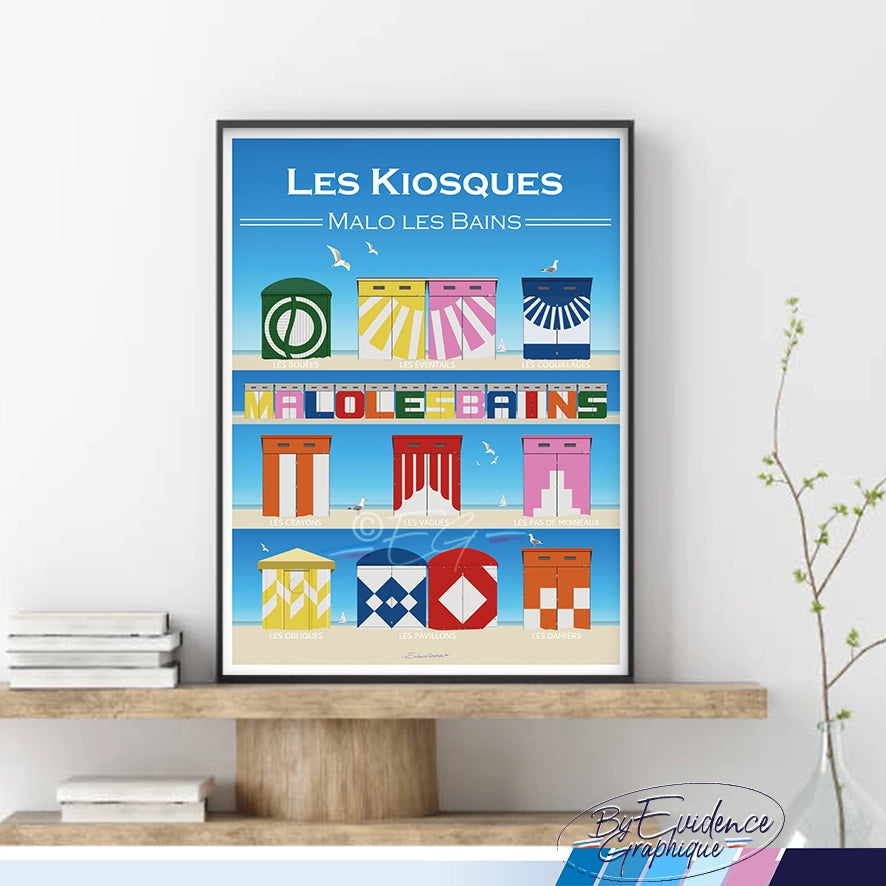 Les kiosques Malo les Bains