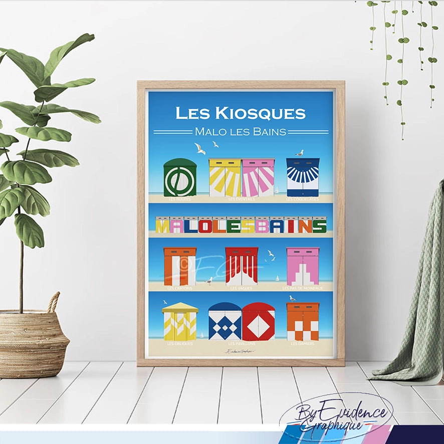 Les kiosques Malo les Bains