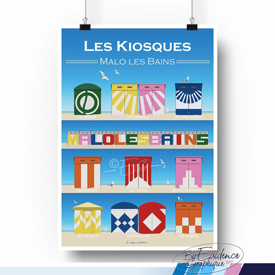 Les kiosques Malo les Bains
