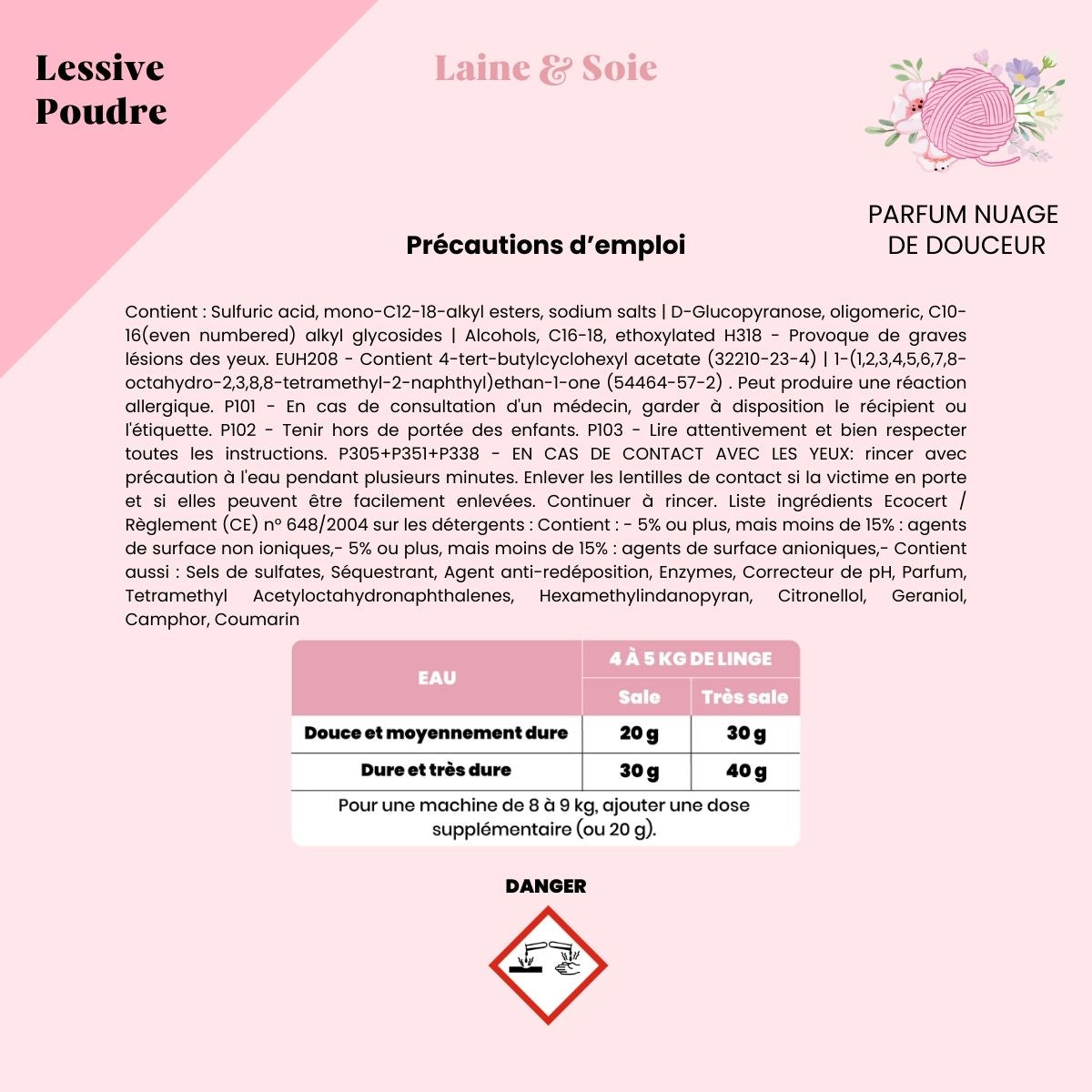 Recharge Lessive Laine & Soie SB