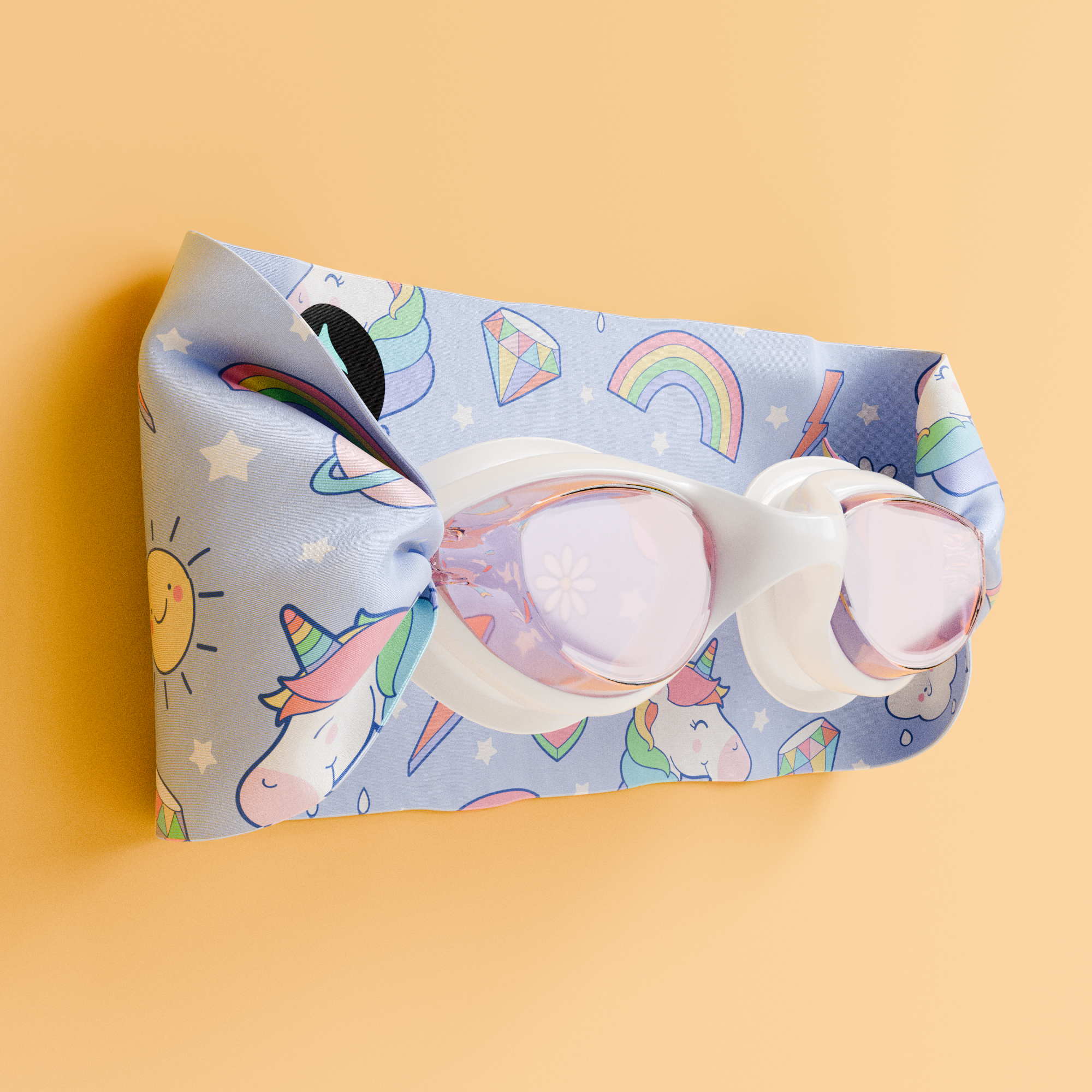 Licornes Violet - Lunettes de piscine enfant