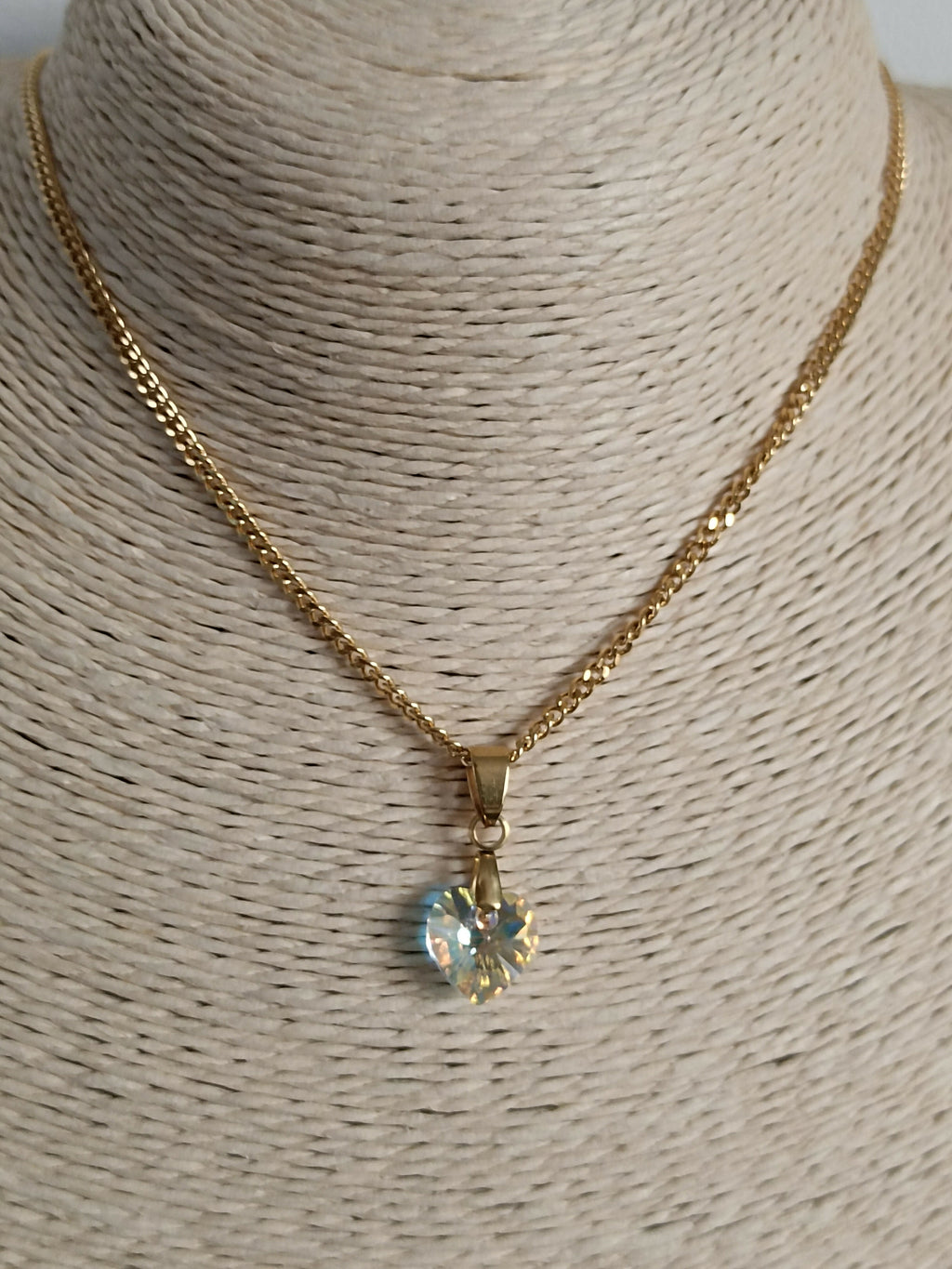 MEL/CCO Gold Heart Necklace