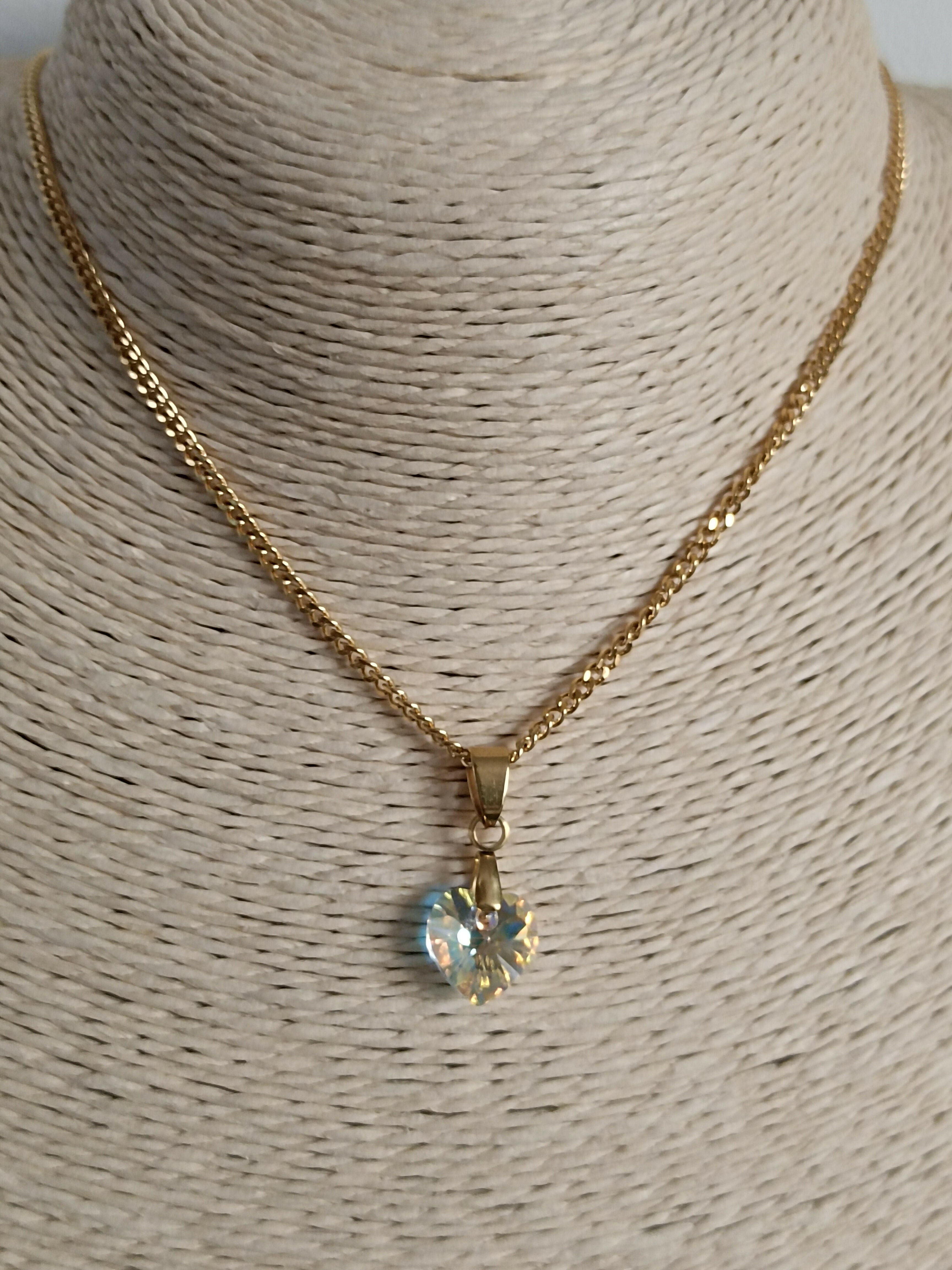 MEL/CCO Gold Heart Necklace