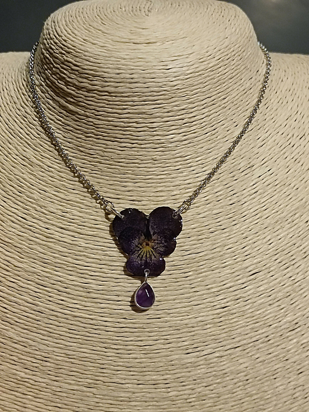 ME/CFS Necklaces Dried Flowers