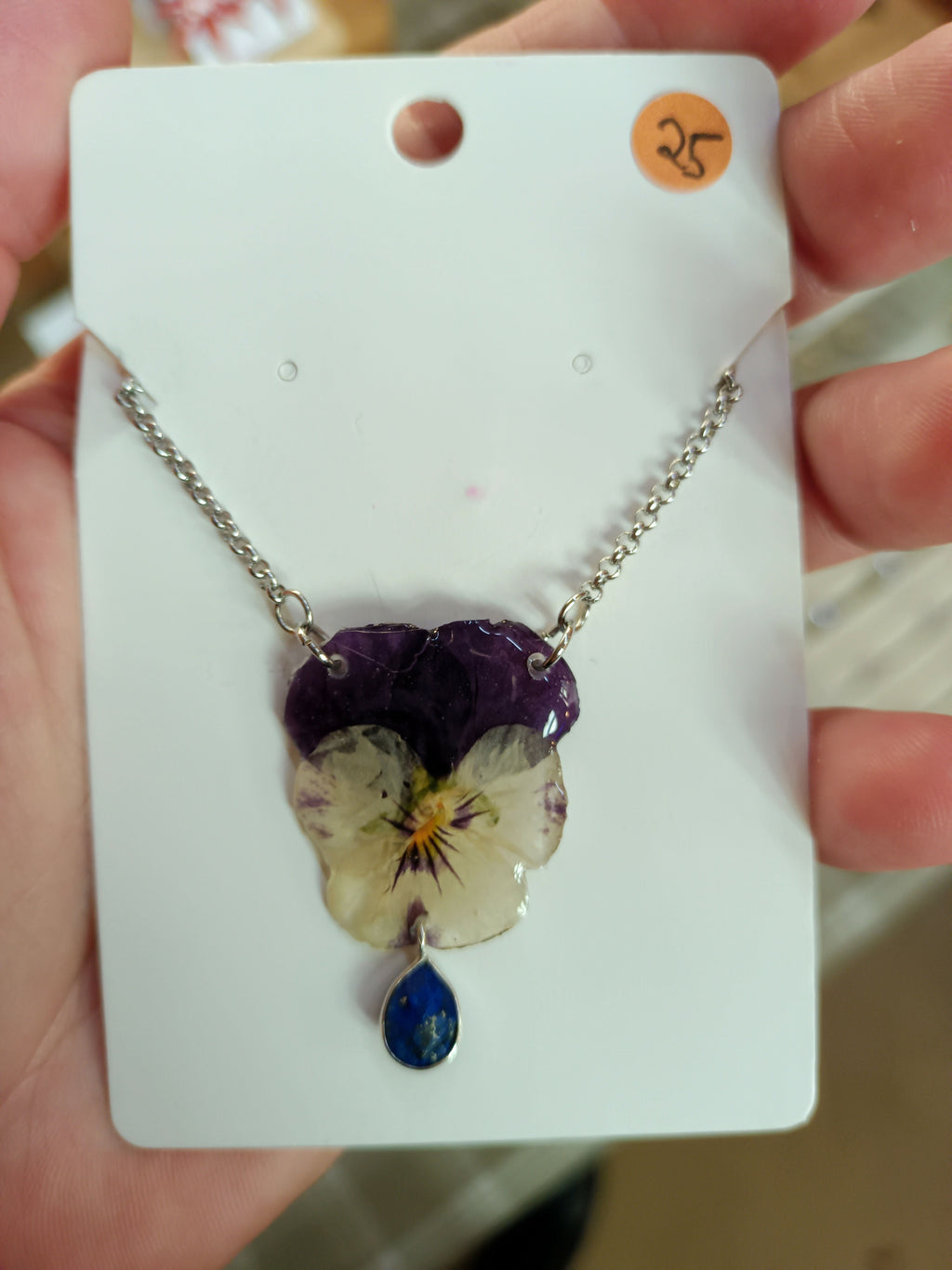 ME/CFS Necklaces Dried Flowers